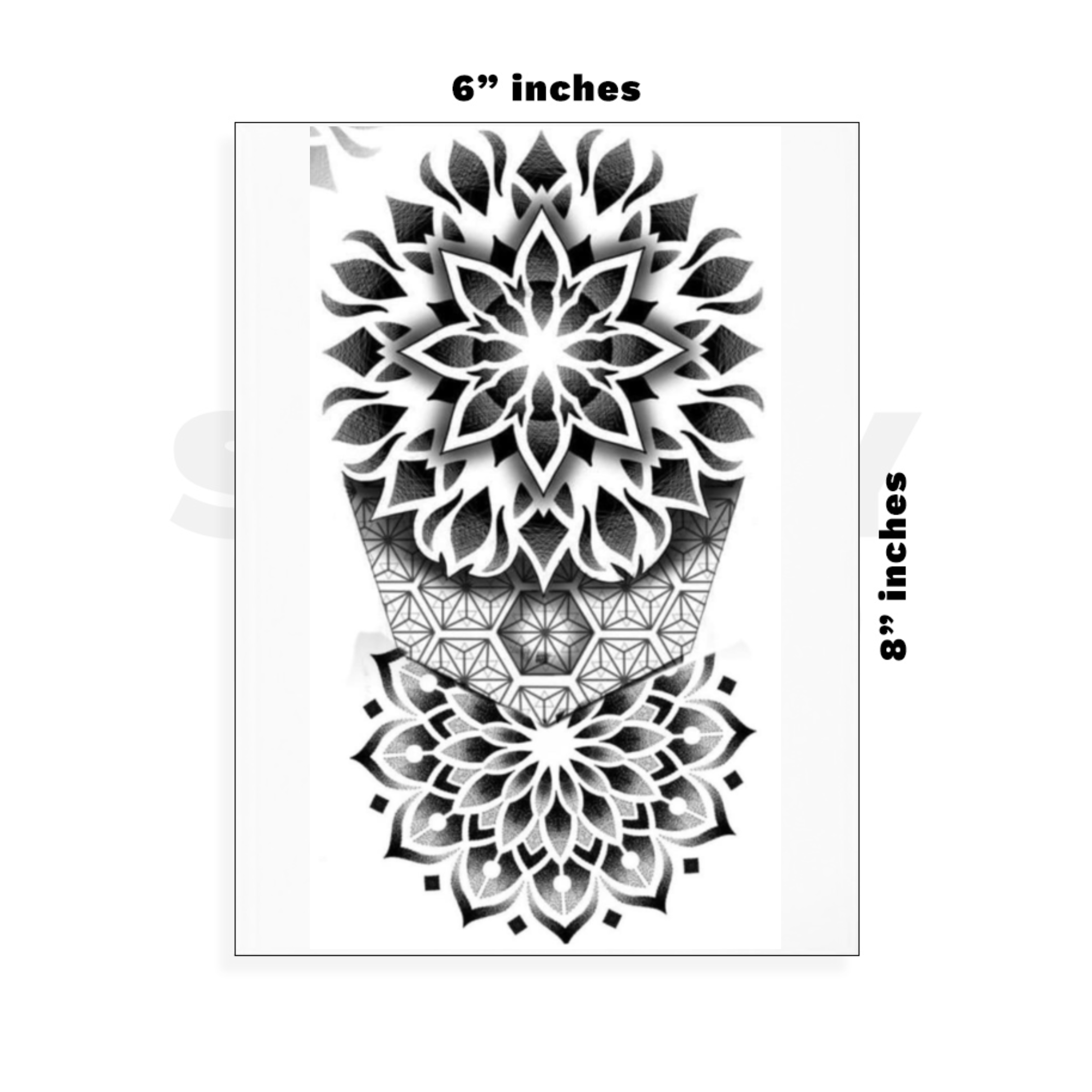 Custom Large - 6in x 8.5in