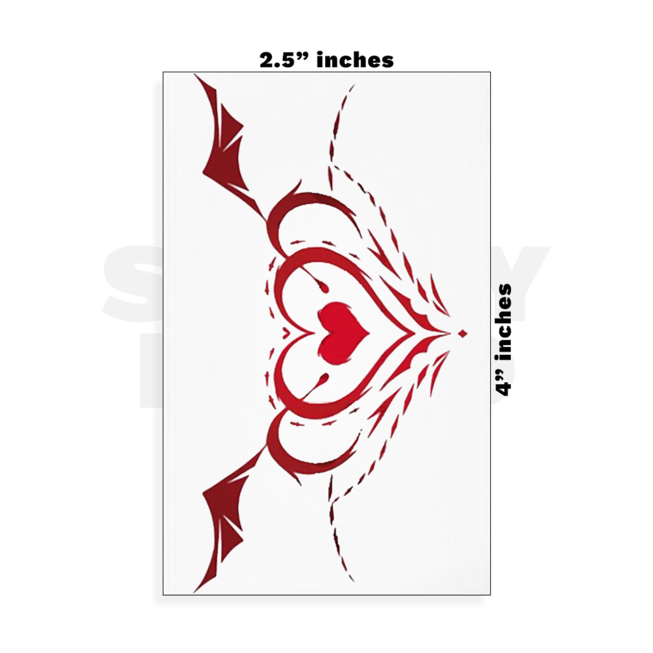 Custom Small - 2.5in x 4in