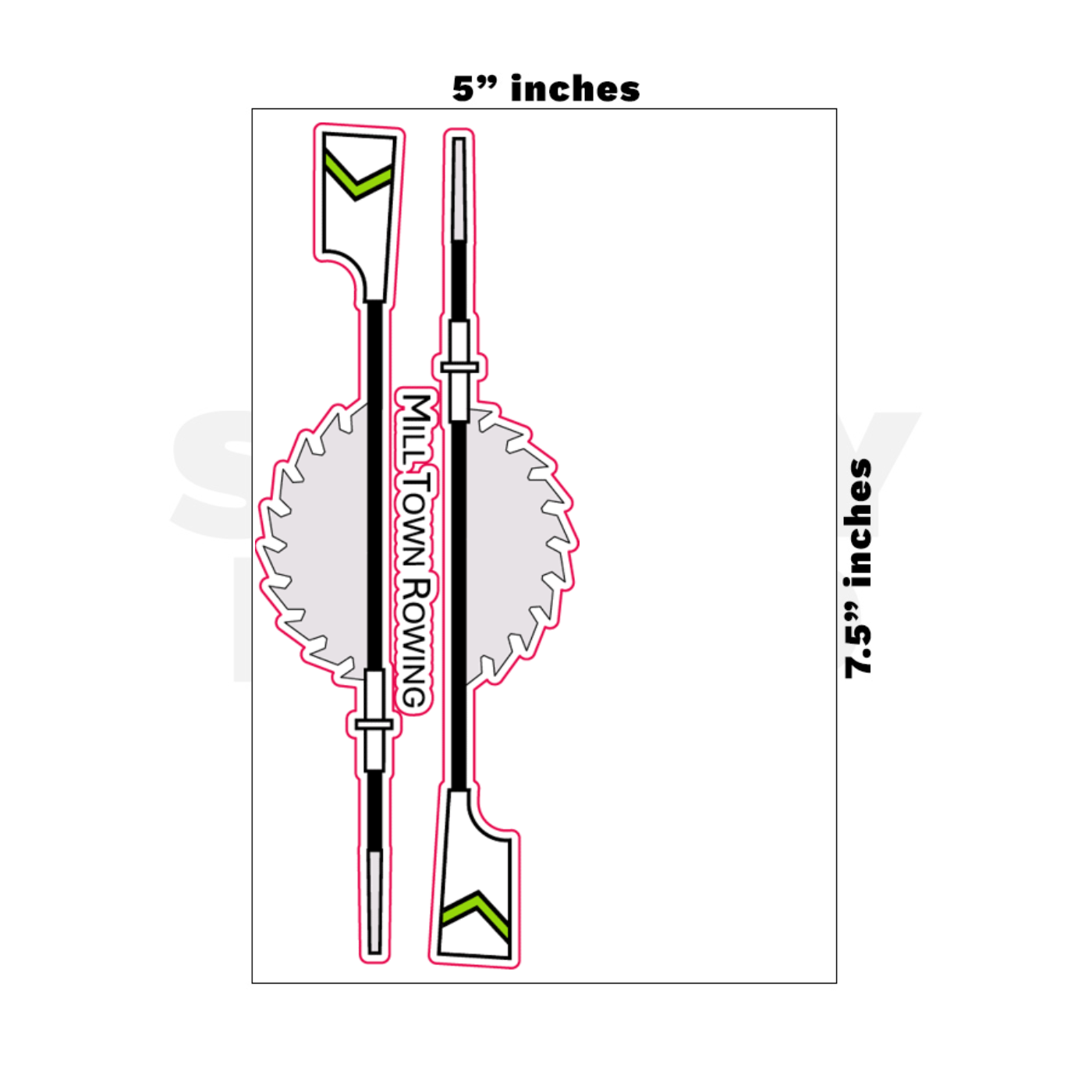 Custom Medium - 5in x 7.5in