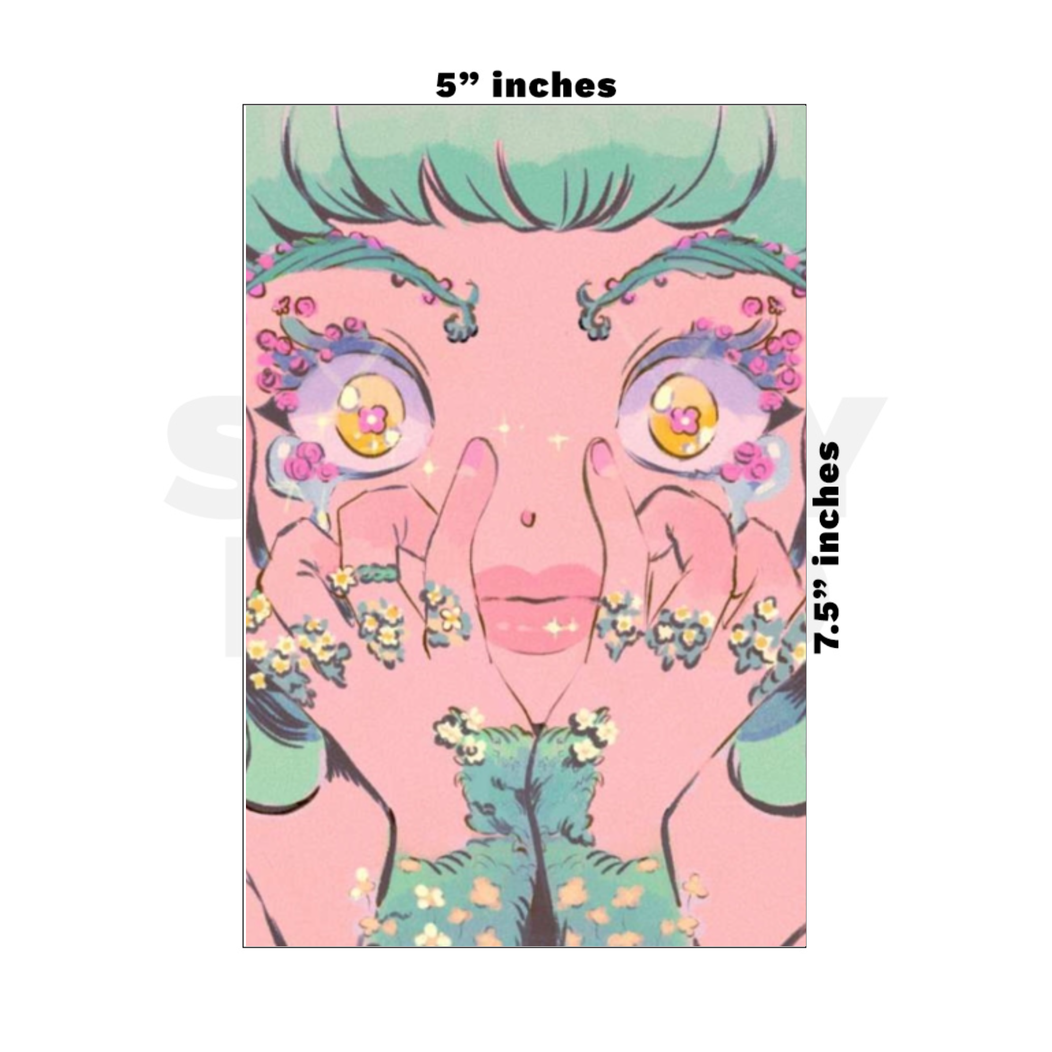 Custom Medium - 5in x 7.5in