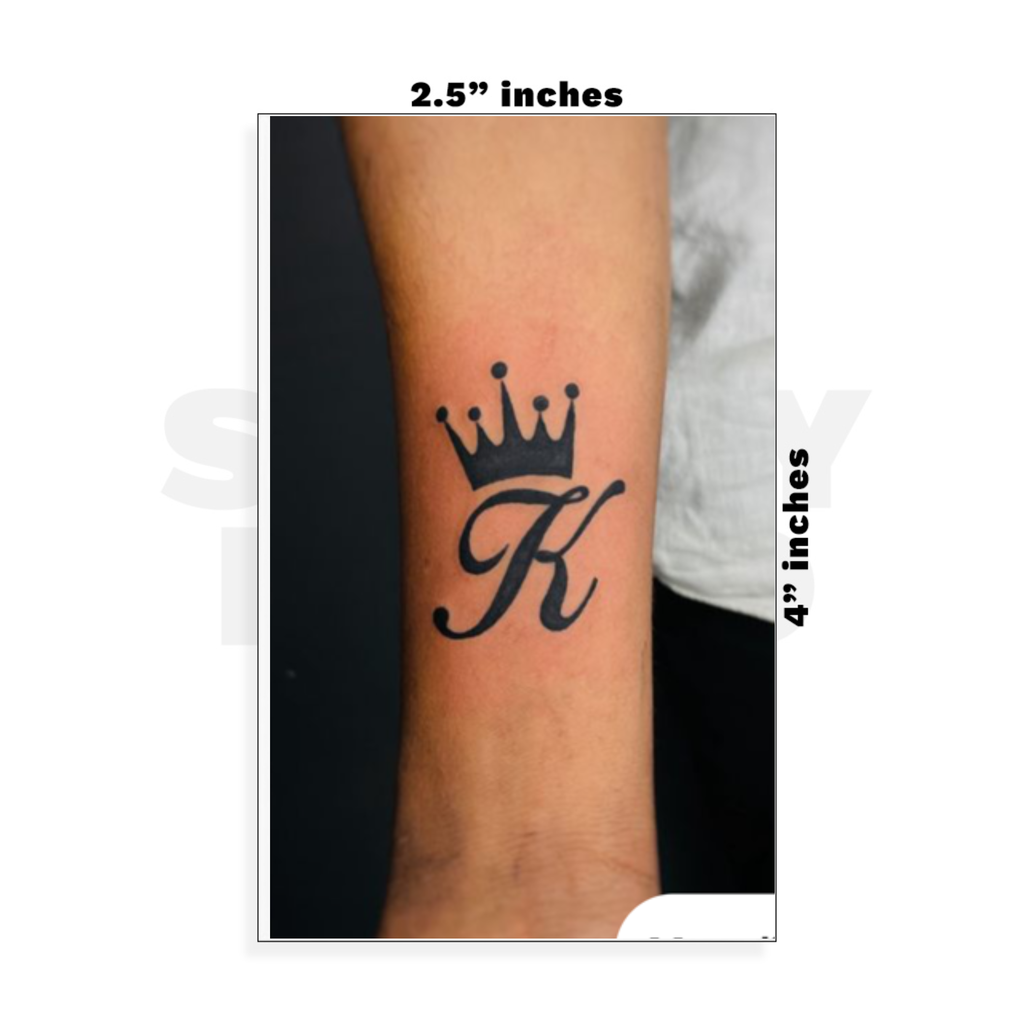 Custom Small - 2.5in x 4in