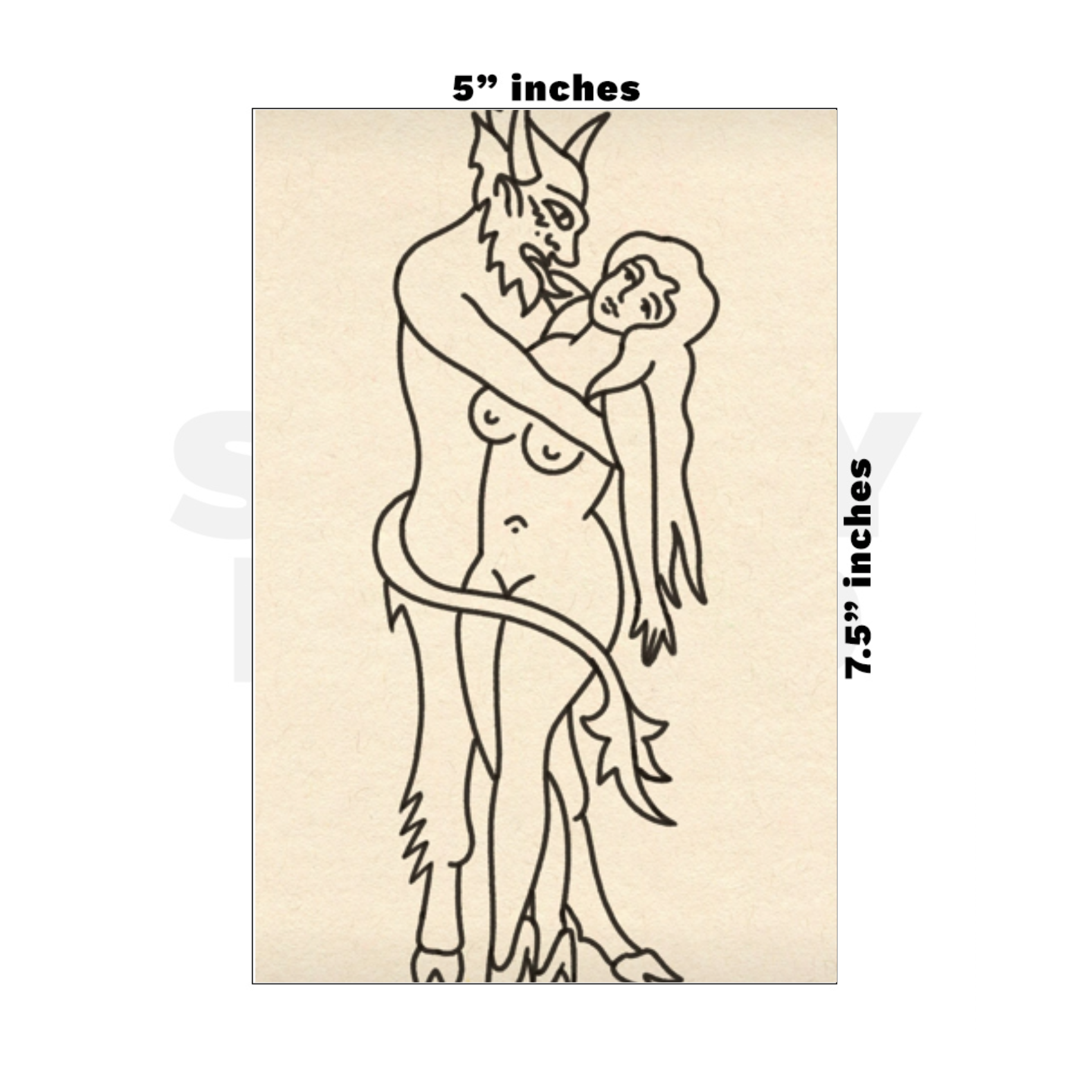 Custom Medium - 5in x 7.5in