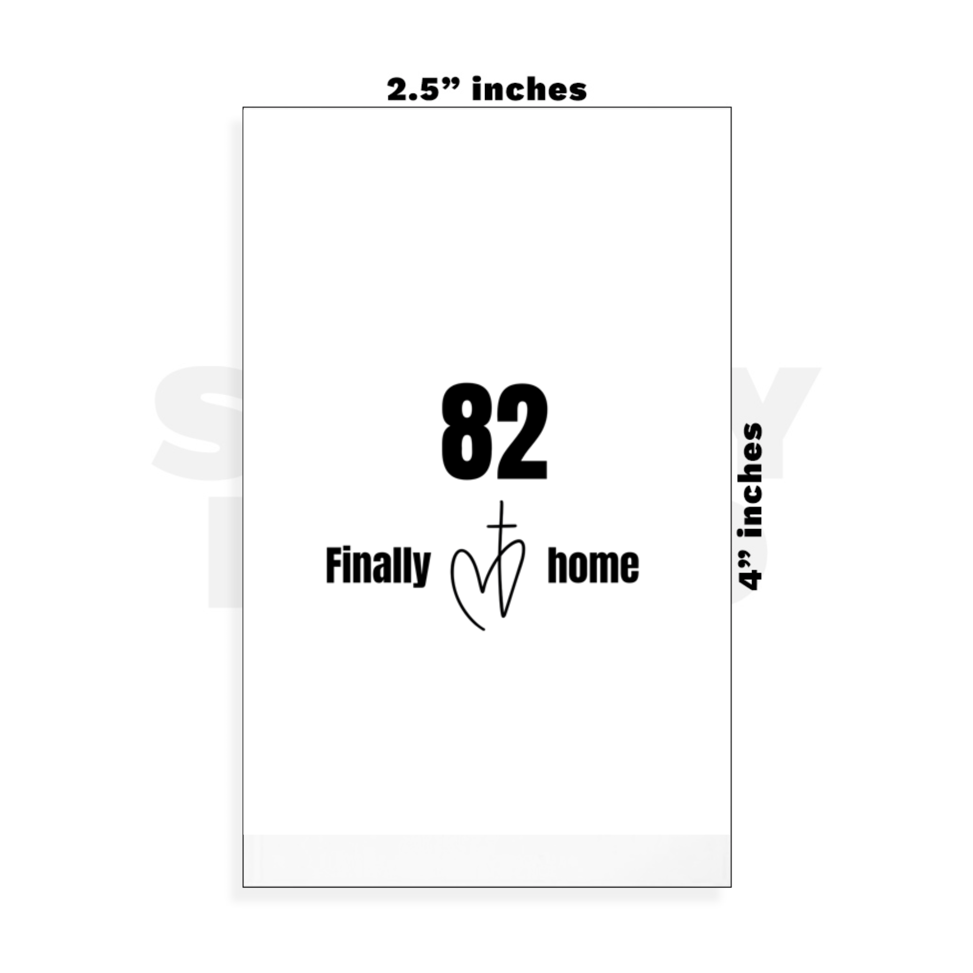 82 finally home