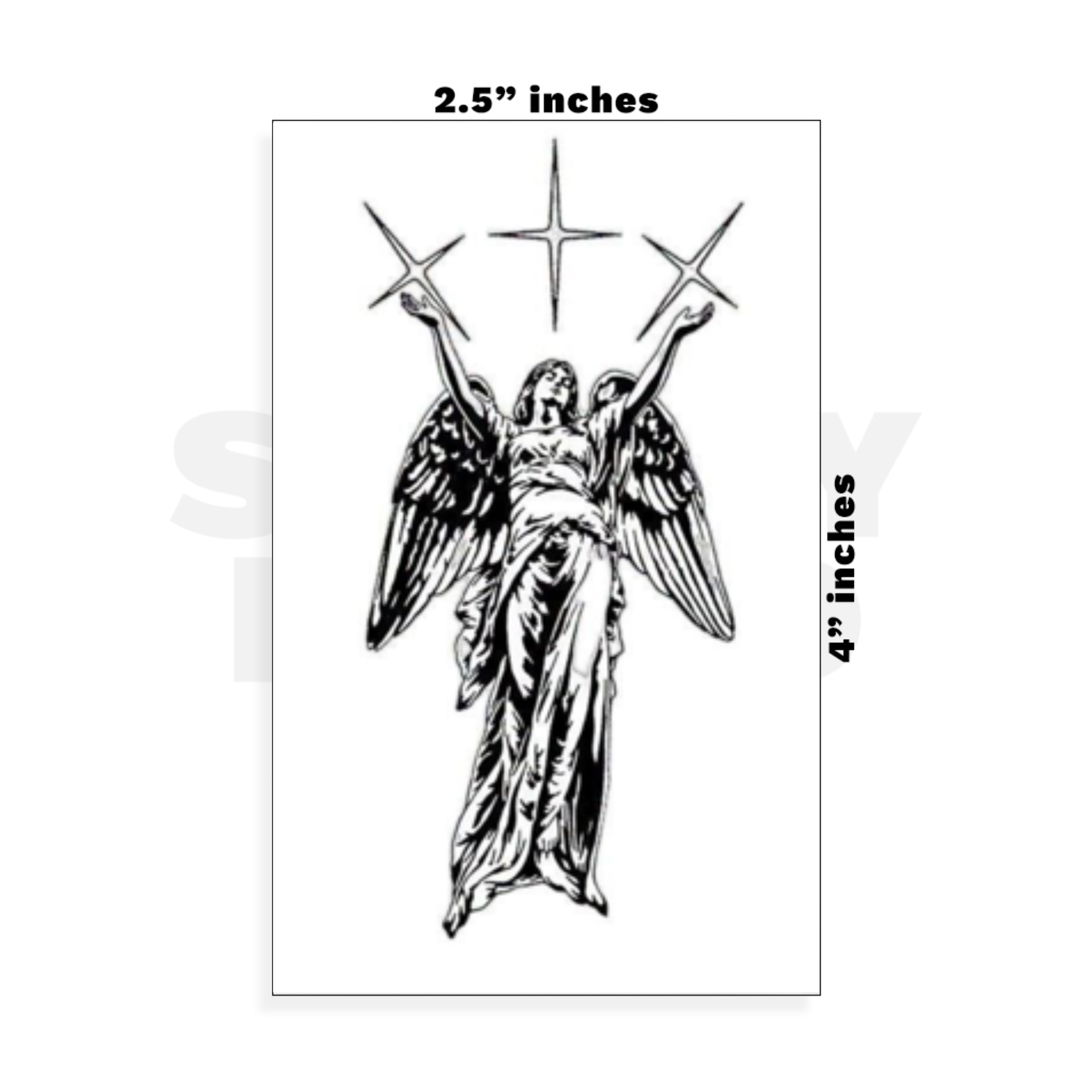 Custom Small - 2.5in x 4in