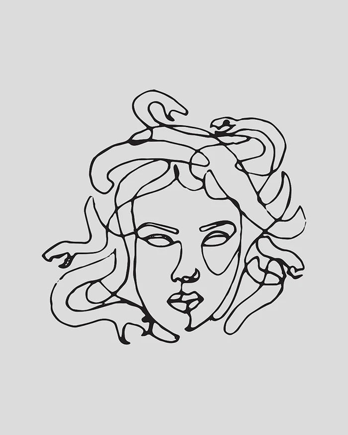 Medusa Tattoo - Semi Permanent