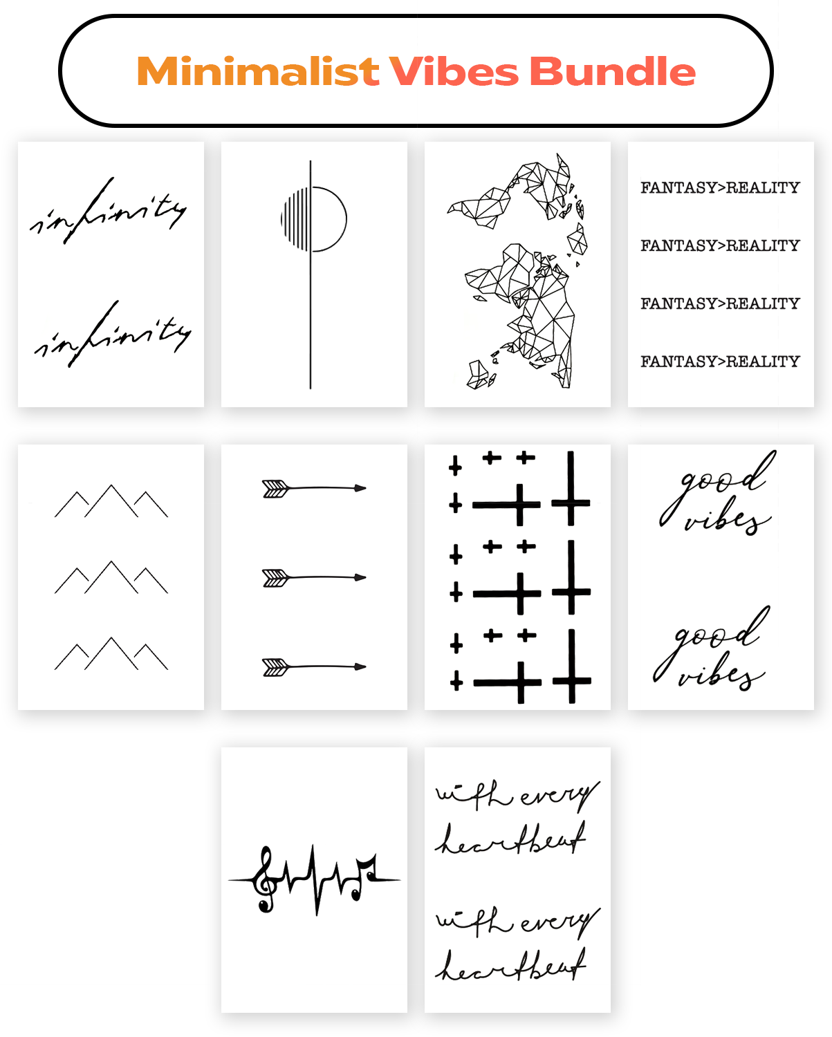 Minimalist Vibes Bundle