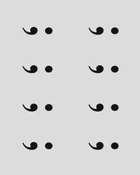 Semi Colon Tattoo - Semi Permanent