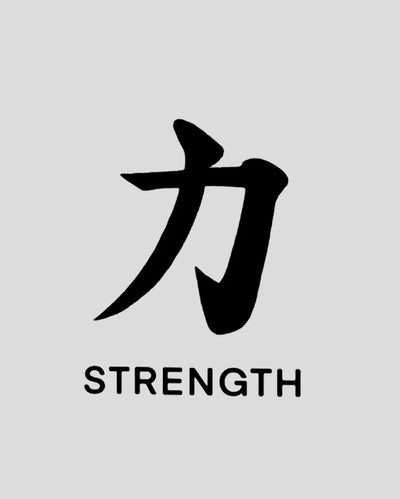 Strength Tattoo - Semi Permanent