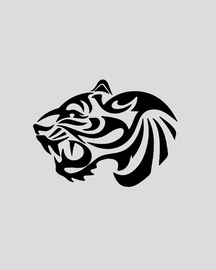 Tribal Tiger Tattoo - Semi Permanent