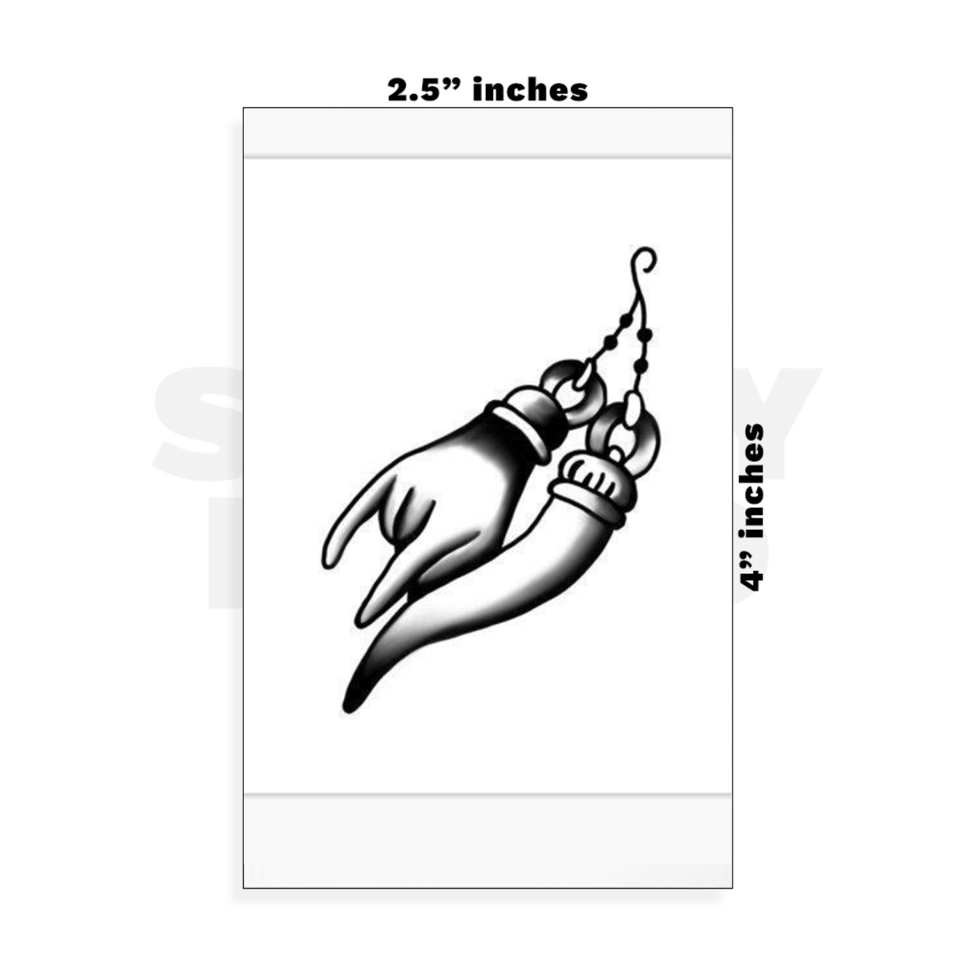 Custom Small - 2.5in x 4in