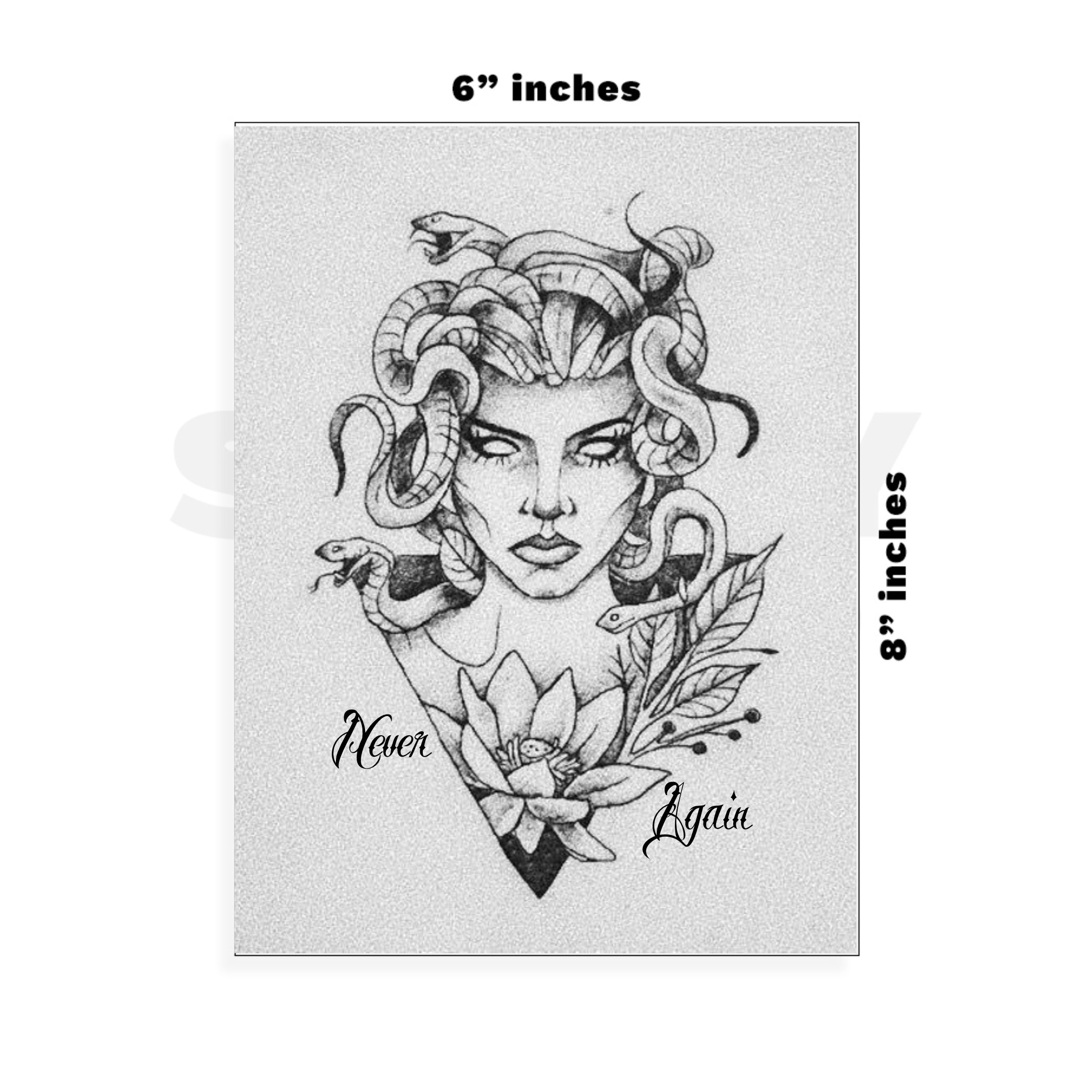 Custom Large - 6in x 8.5in