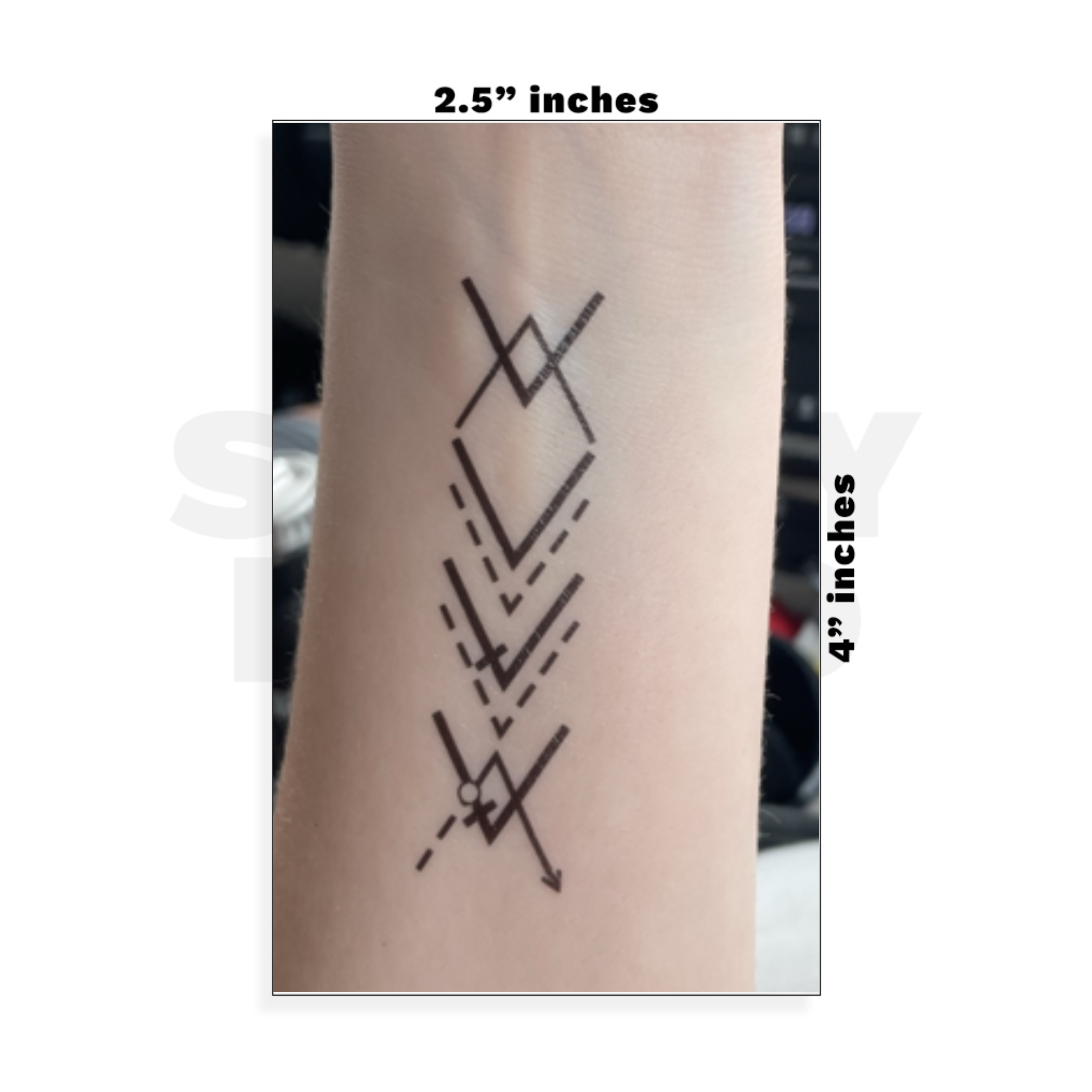 Custom Small - 2.5in x 4in