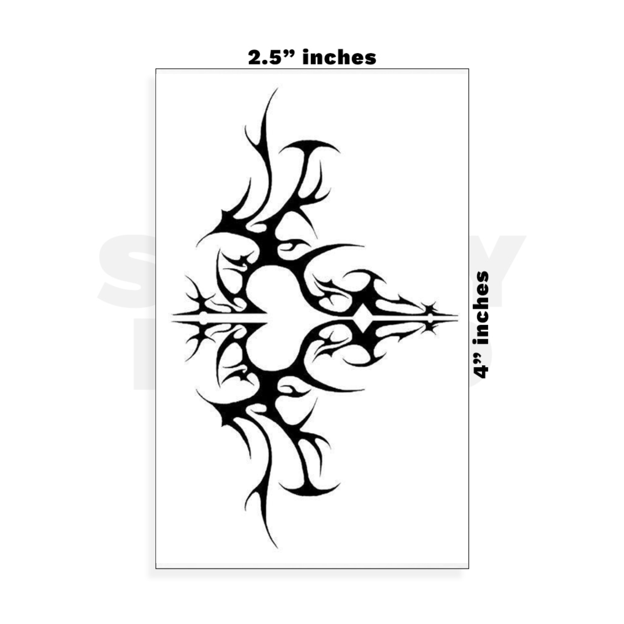 Custom Small - 2.5in x 4in