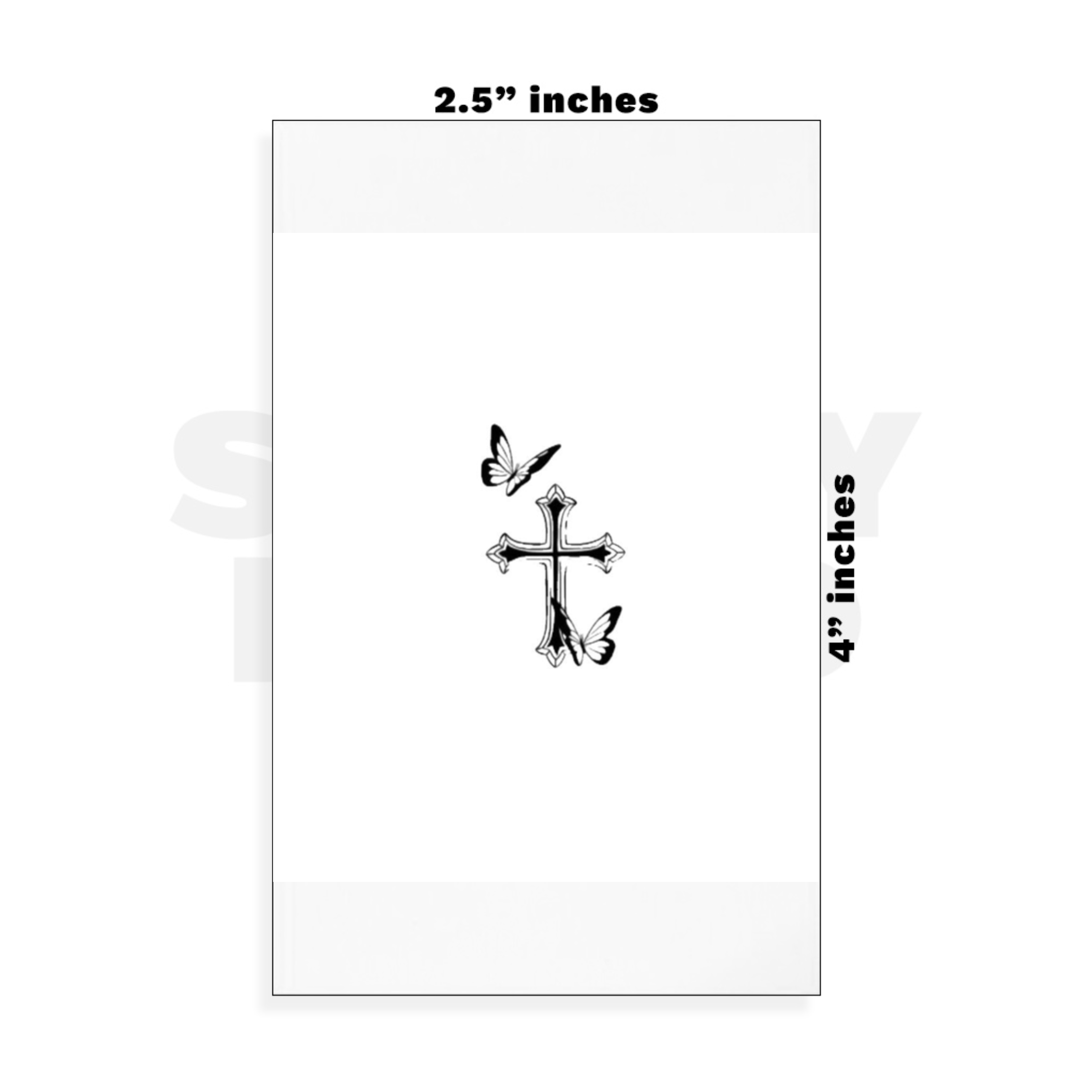 Custom Small - 2.5in x 4in