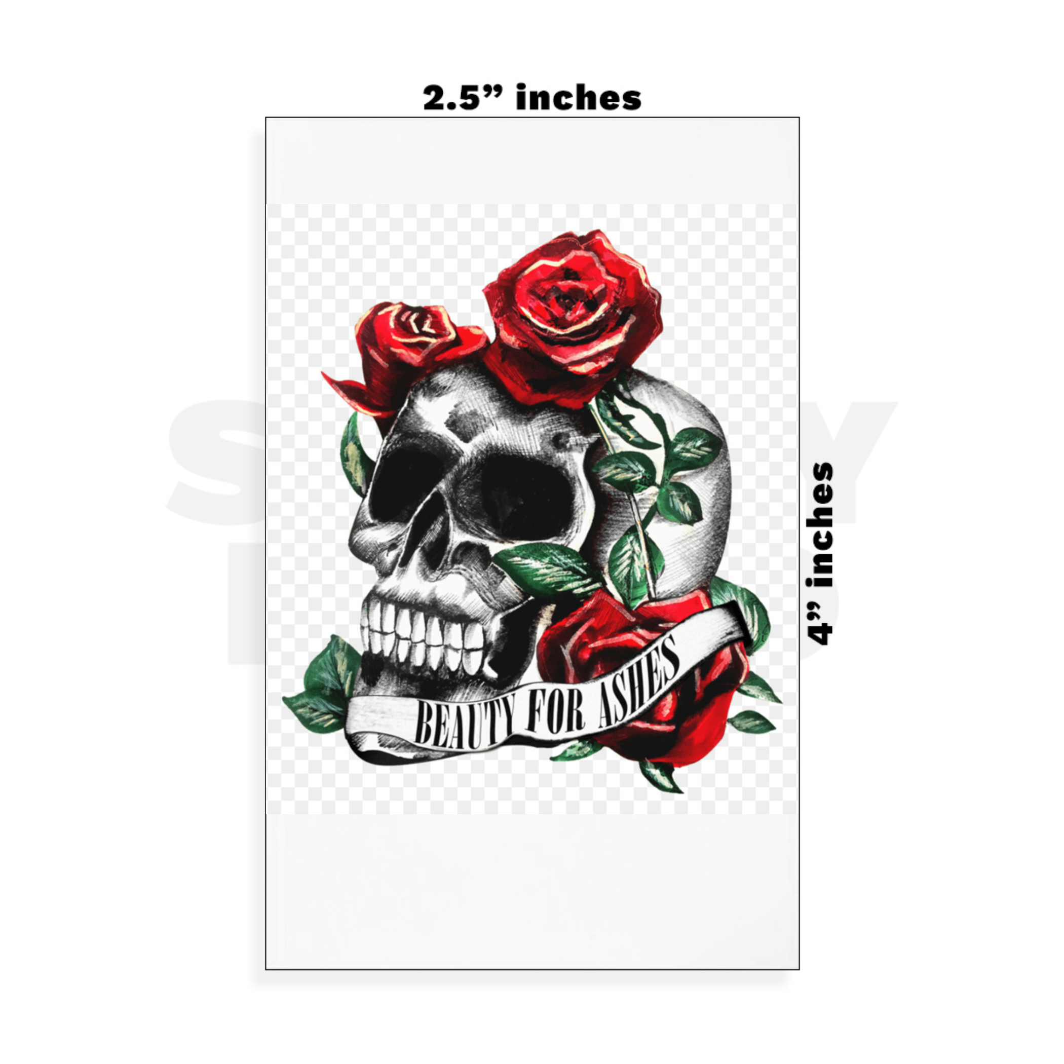 Custom Small - 2.5in x 4in