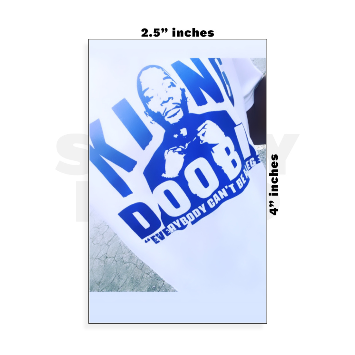 Custom Small - 2.5in x 4in