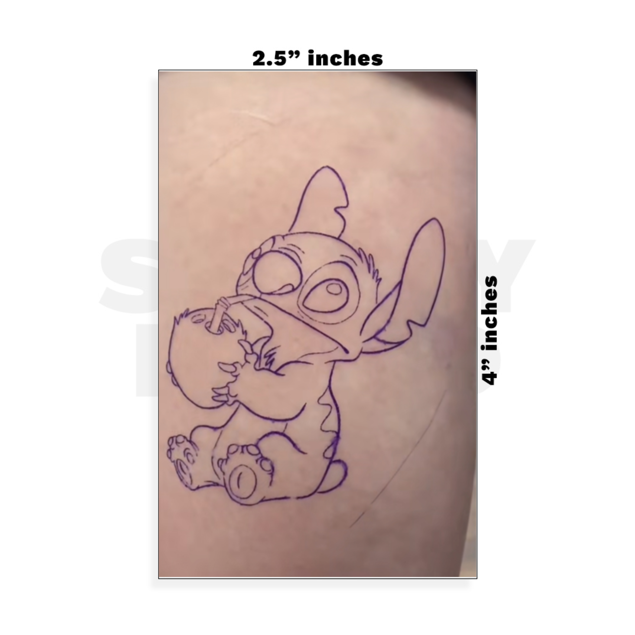 Custom Small - 2.5in x 4in