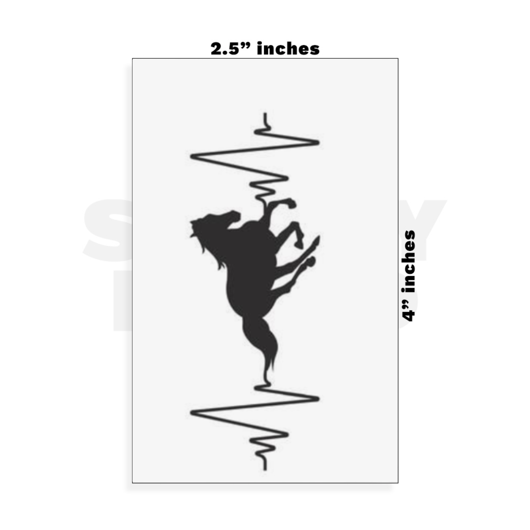 Custom Small - 2.5in x 4in