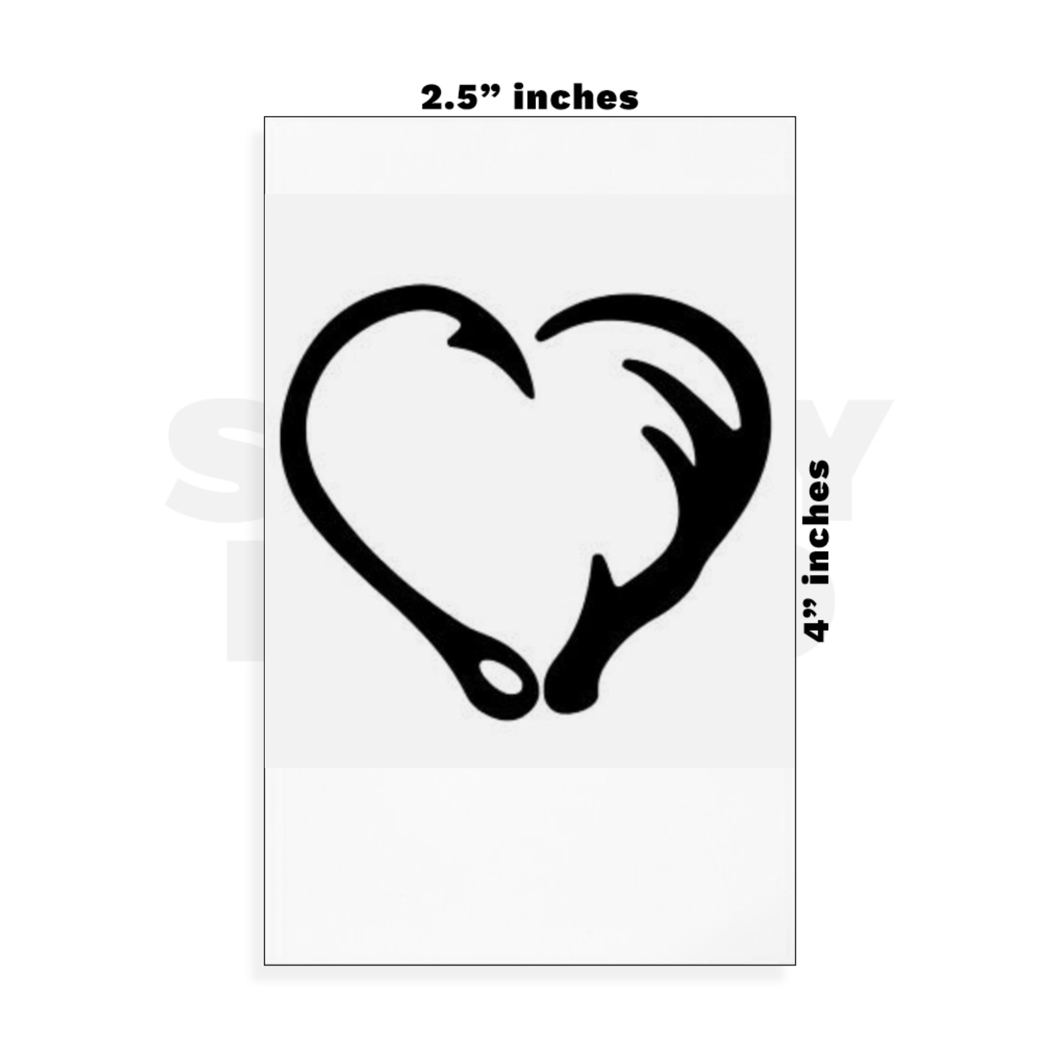 Custom Small - 2.5in x 4in