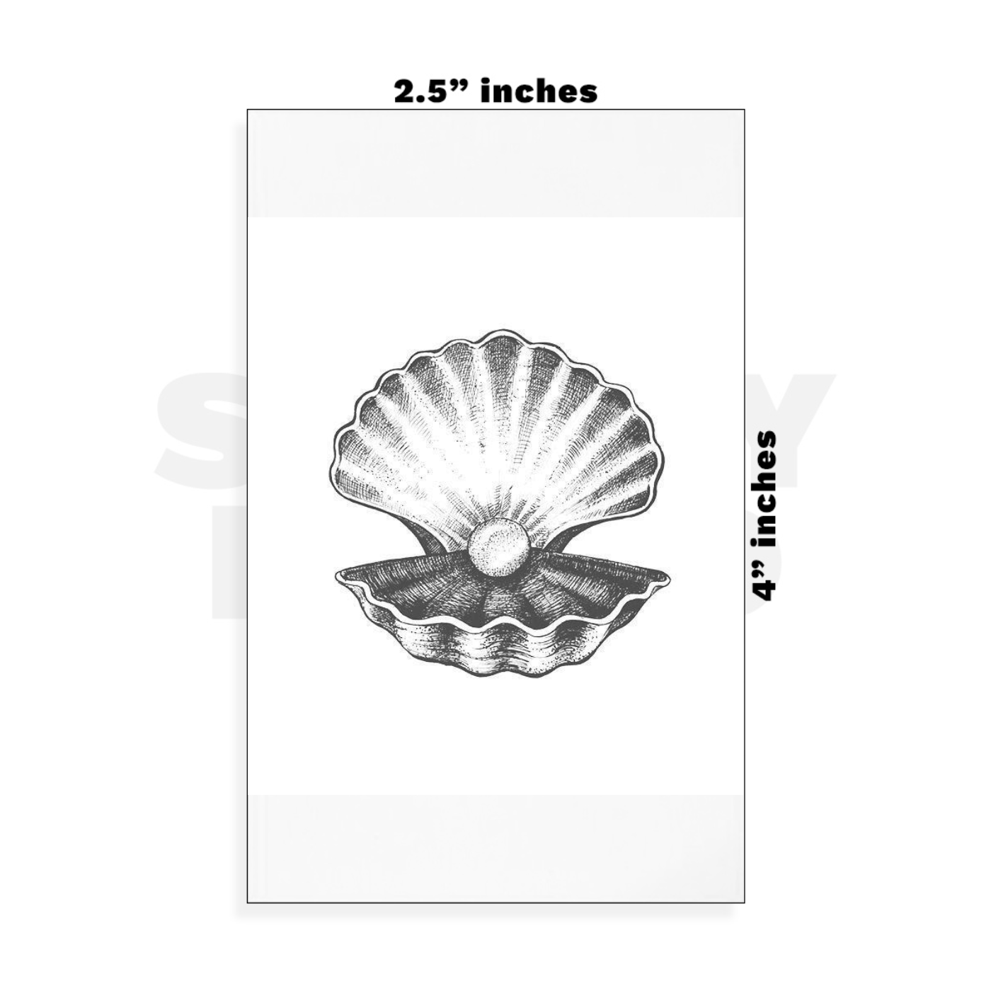 Custom Small - 2.5in x 4in