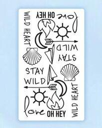 20 bundle - Extra Large Temporary Tattoos