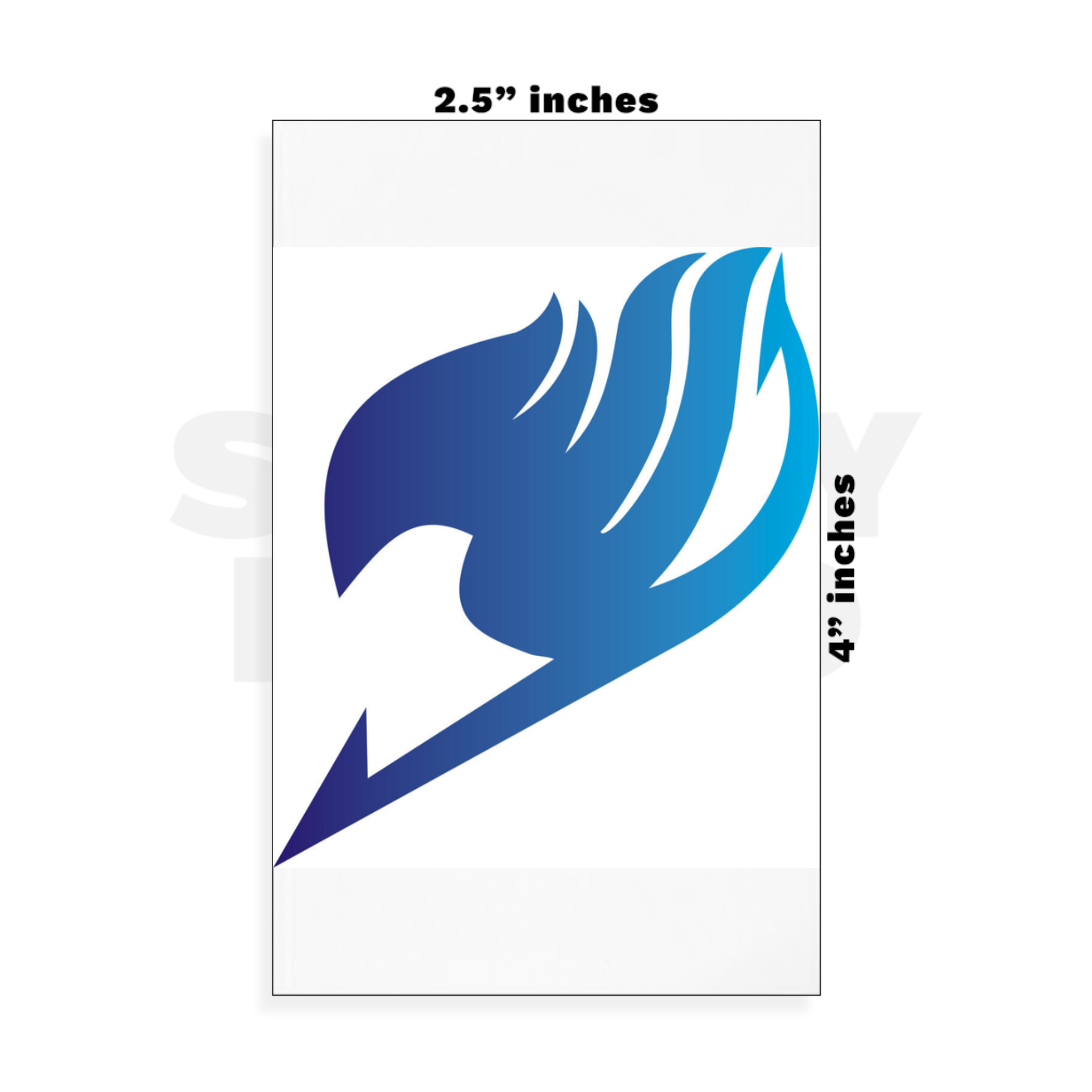 Custom Small - 2.5in x 4in