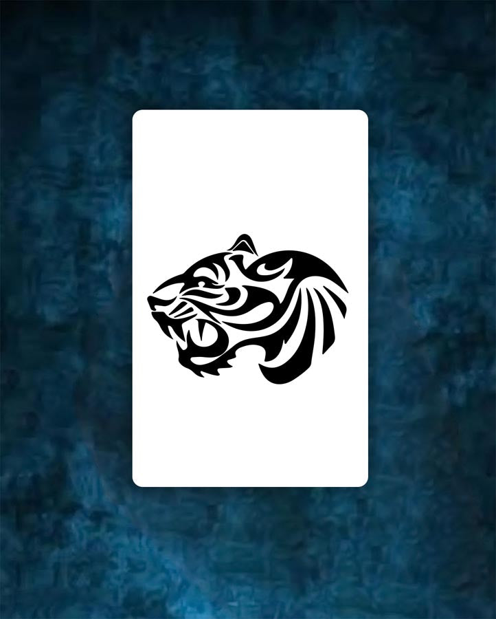 Tribal Tiger Tattoo - Semi Permanent