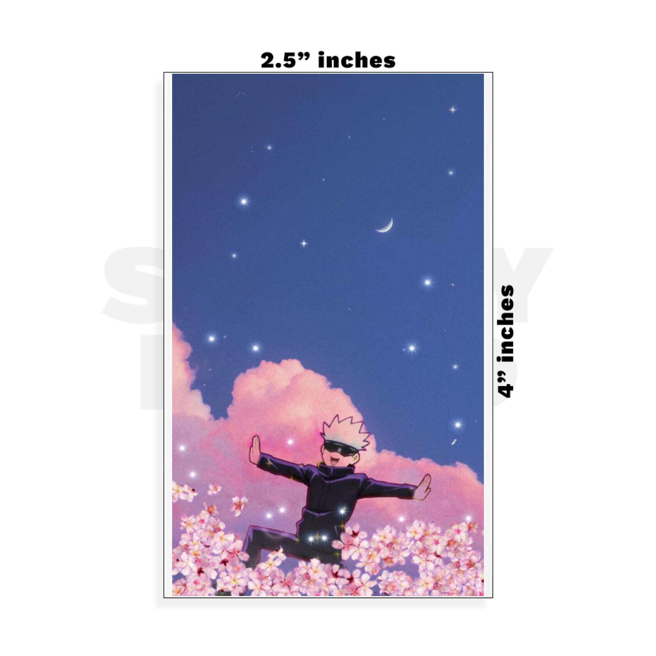 Custom Small - 2.5in x 4in