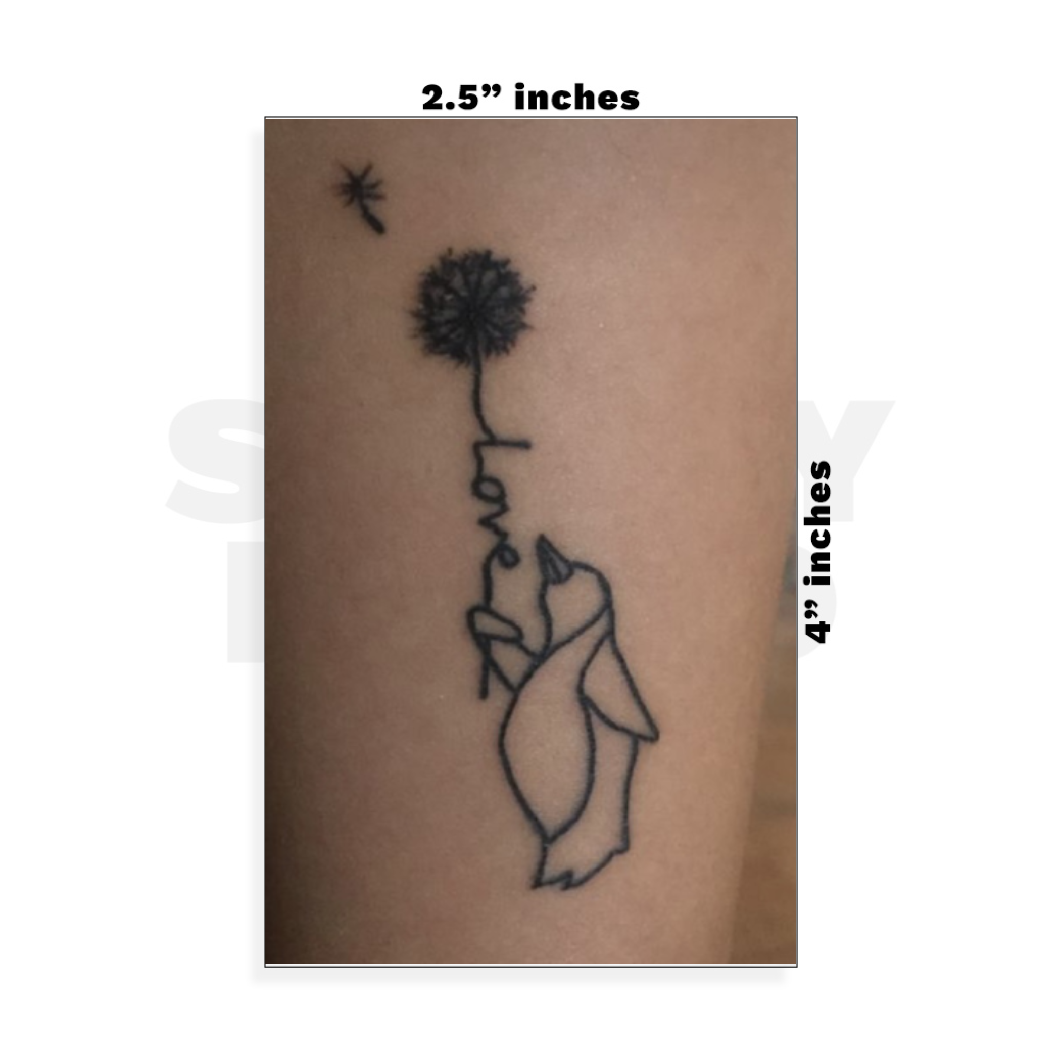 Custom Small - 2.5in x 4in