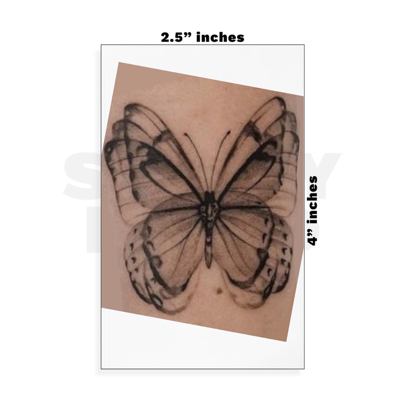 Custom Small - 2.5in x 4in