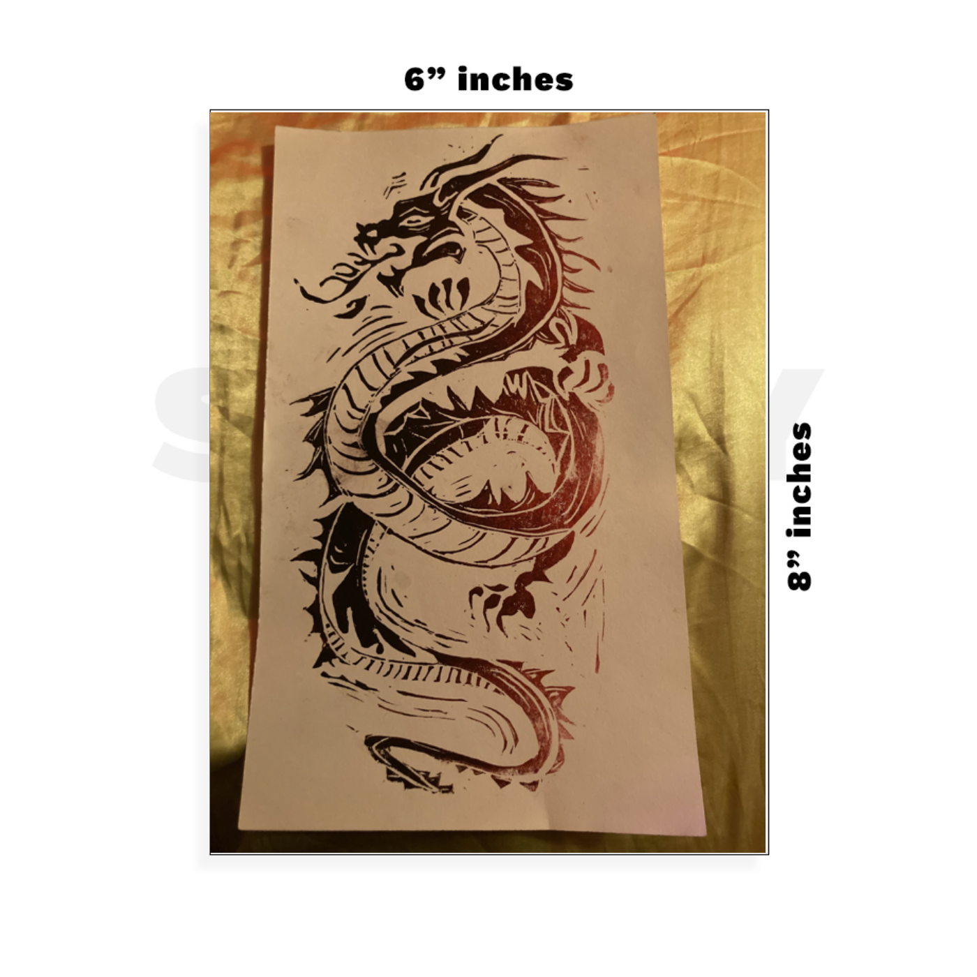 Custom Large - 6in x 8.5in