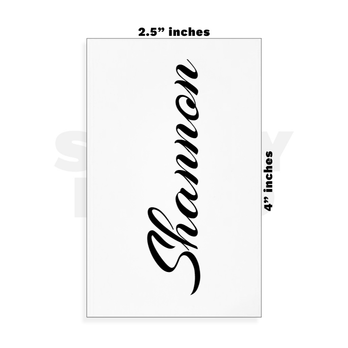 Custom Small - 2.5in x 4in