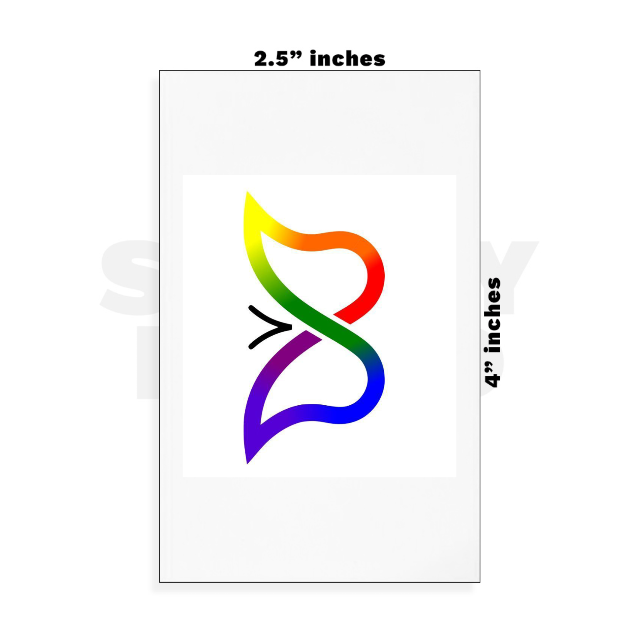 Custom Small - 2.5in x 4in