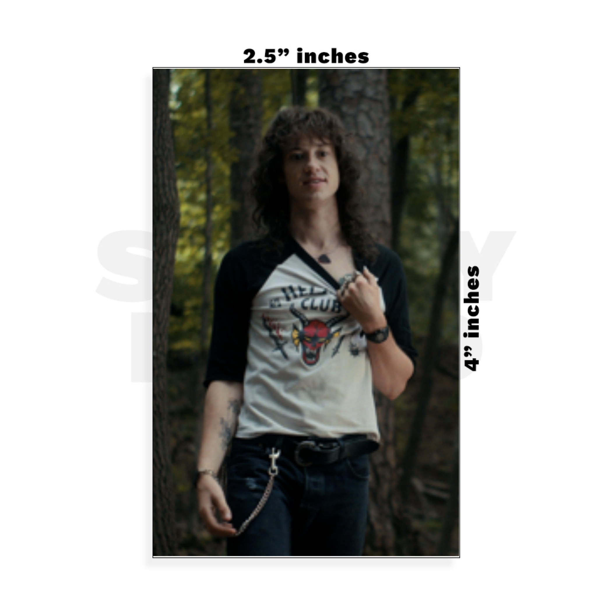 Custom Small - 2.5in x 4in