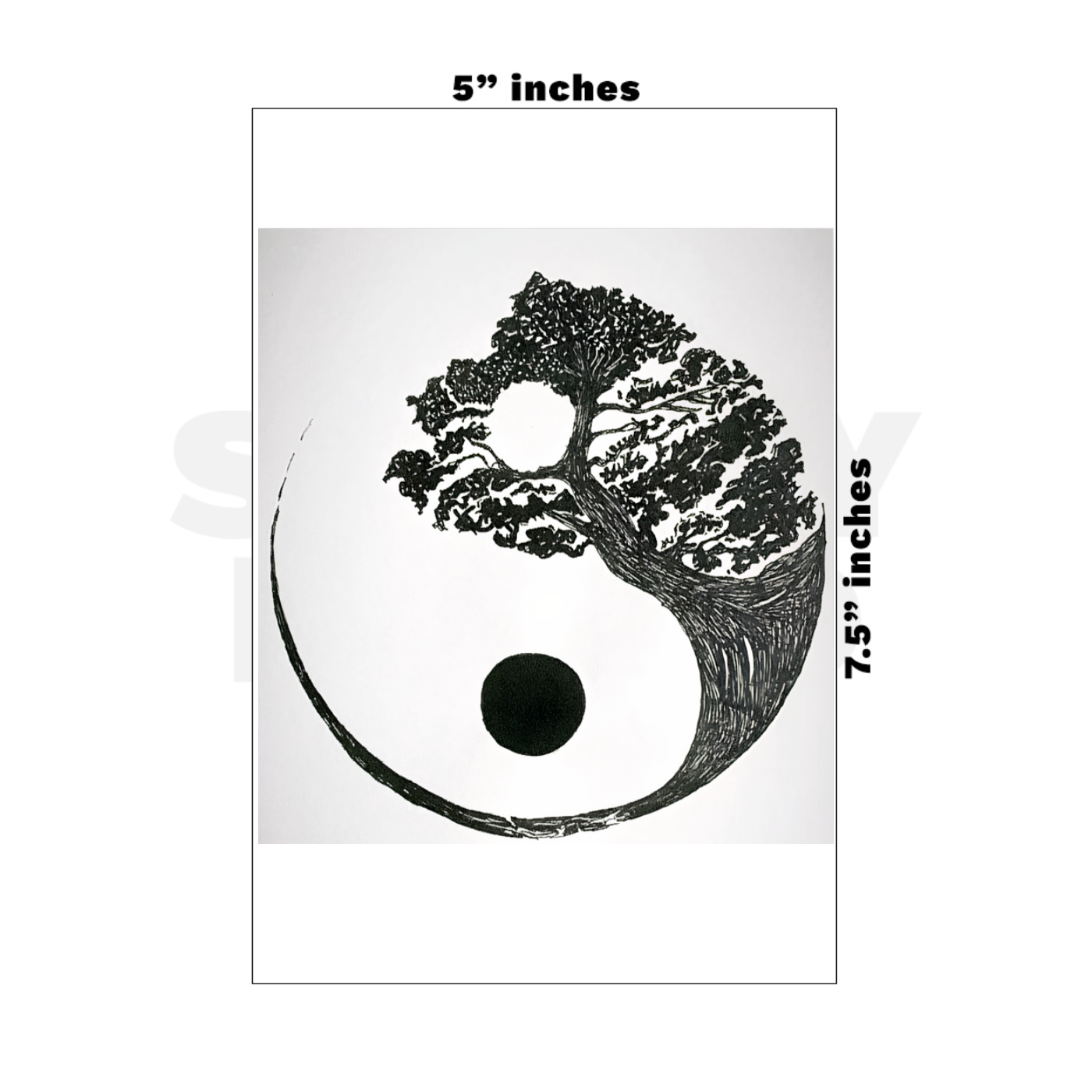 Custom Medium - 5in x 7.5in