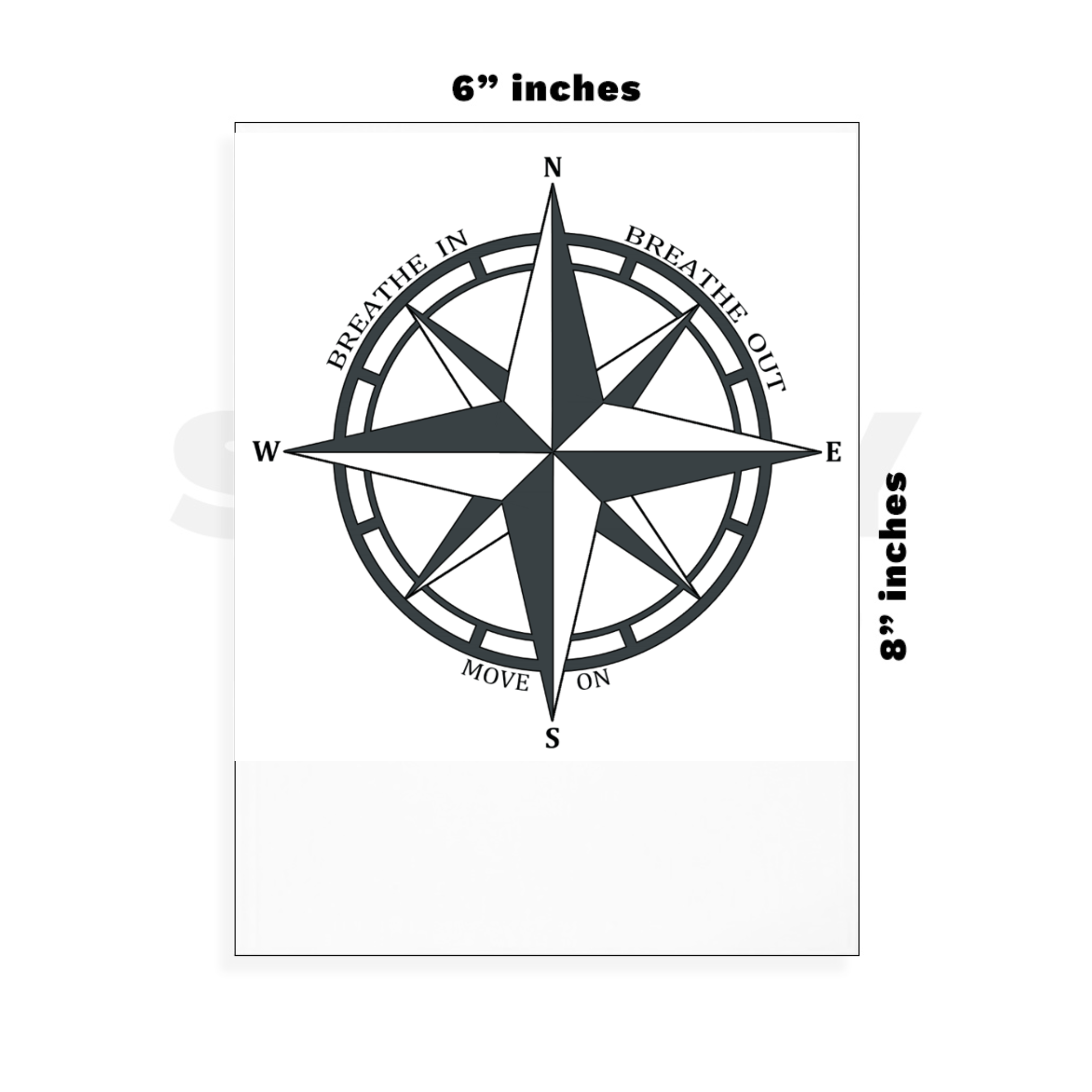 Custom Large - 6in x 8.5in