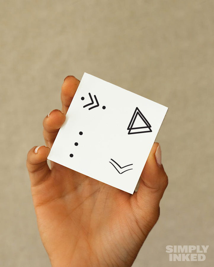 NEW Minimalist Finger Tattoo Bundle