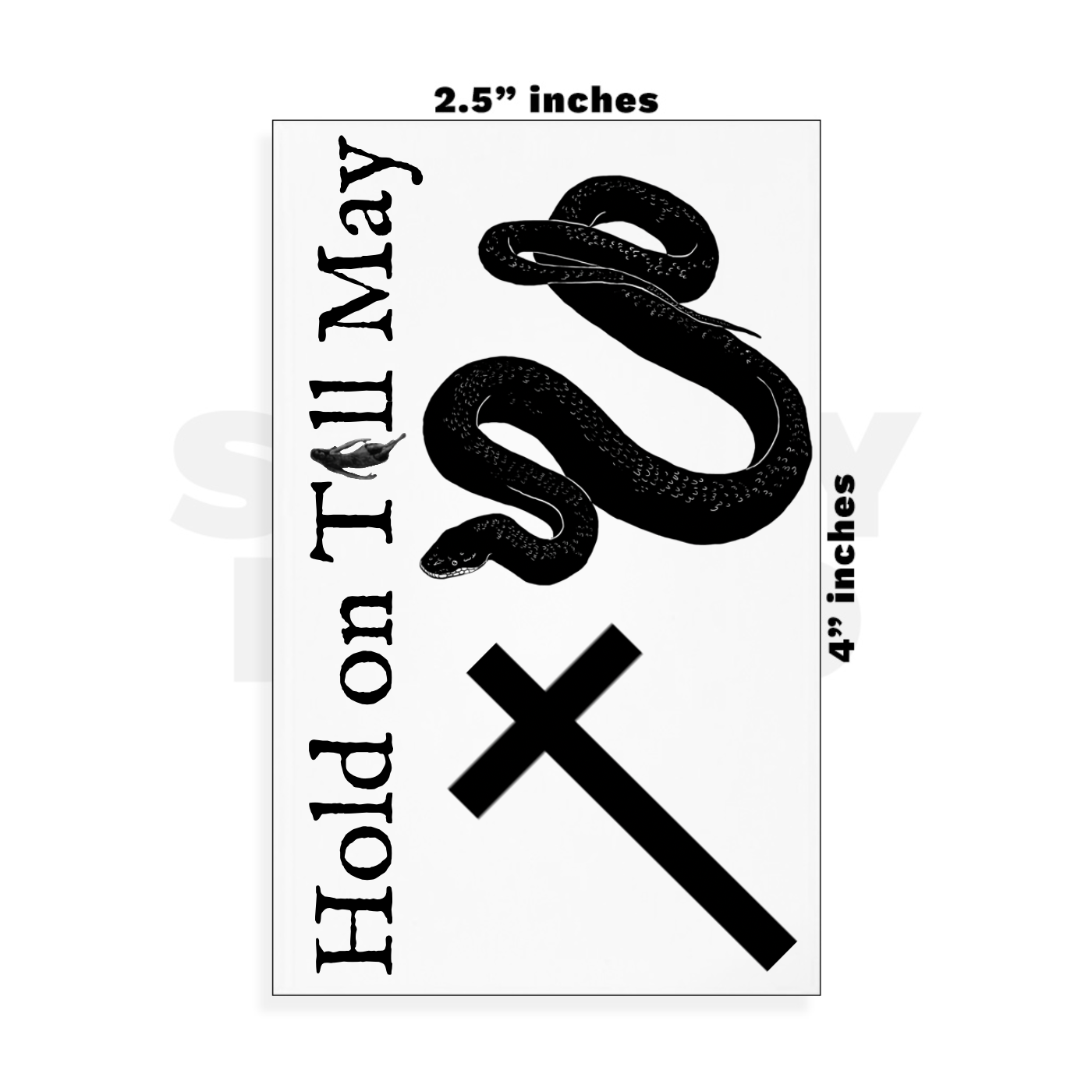 Custom Small - 2.5in x 4in