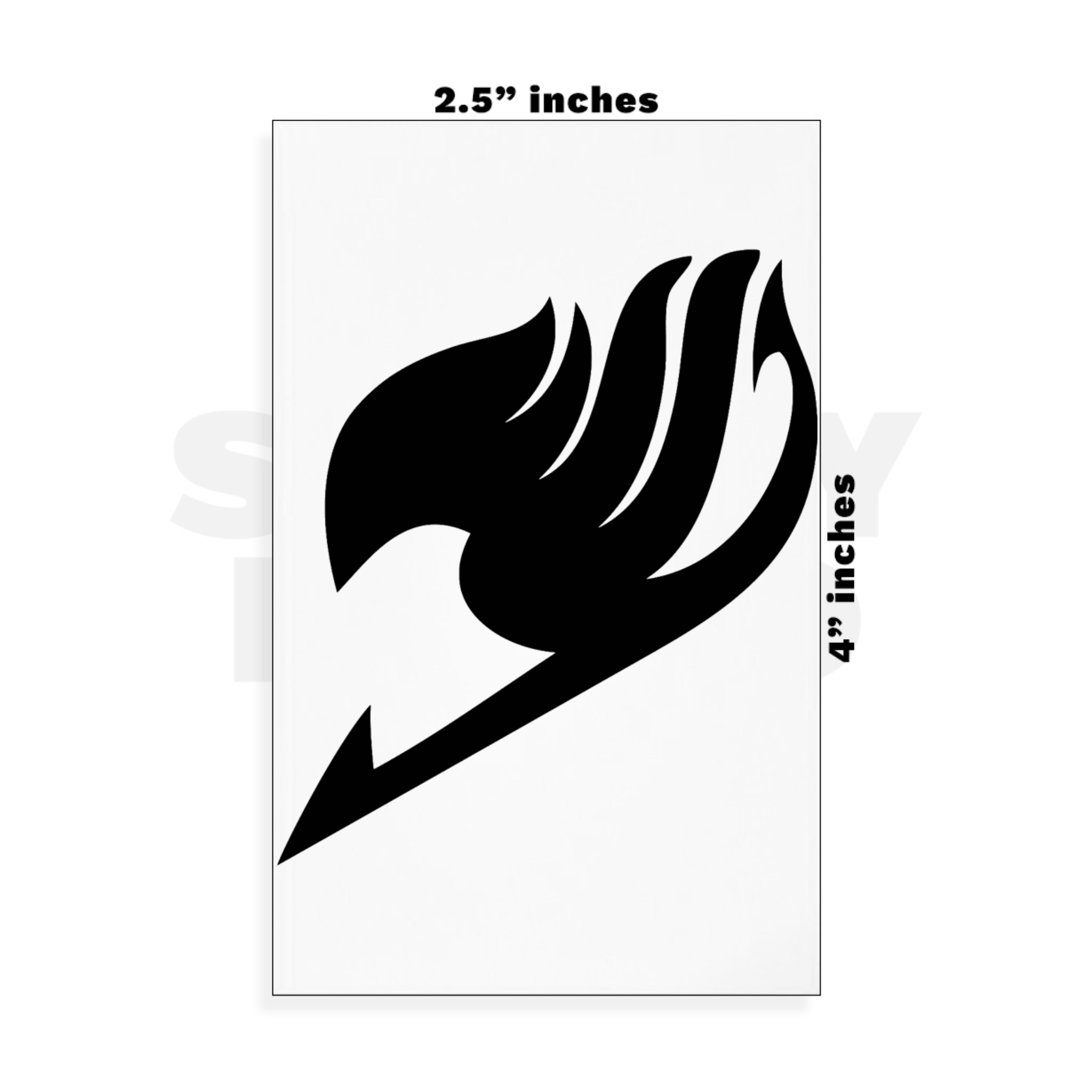 Custom Small - 2.5in x 4in