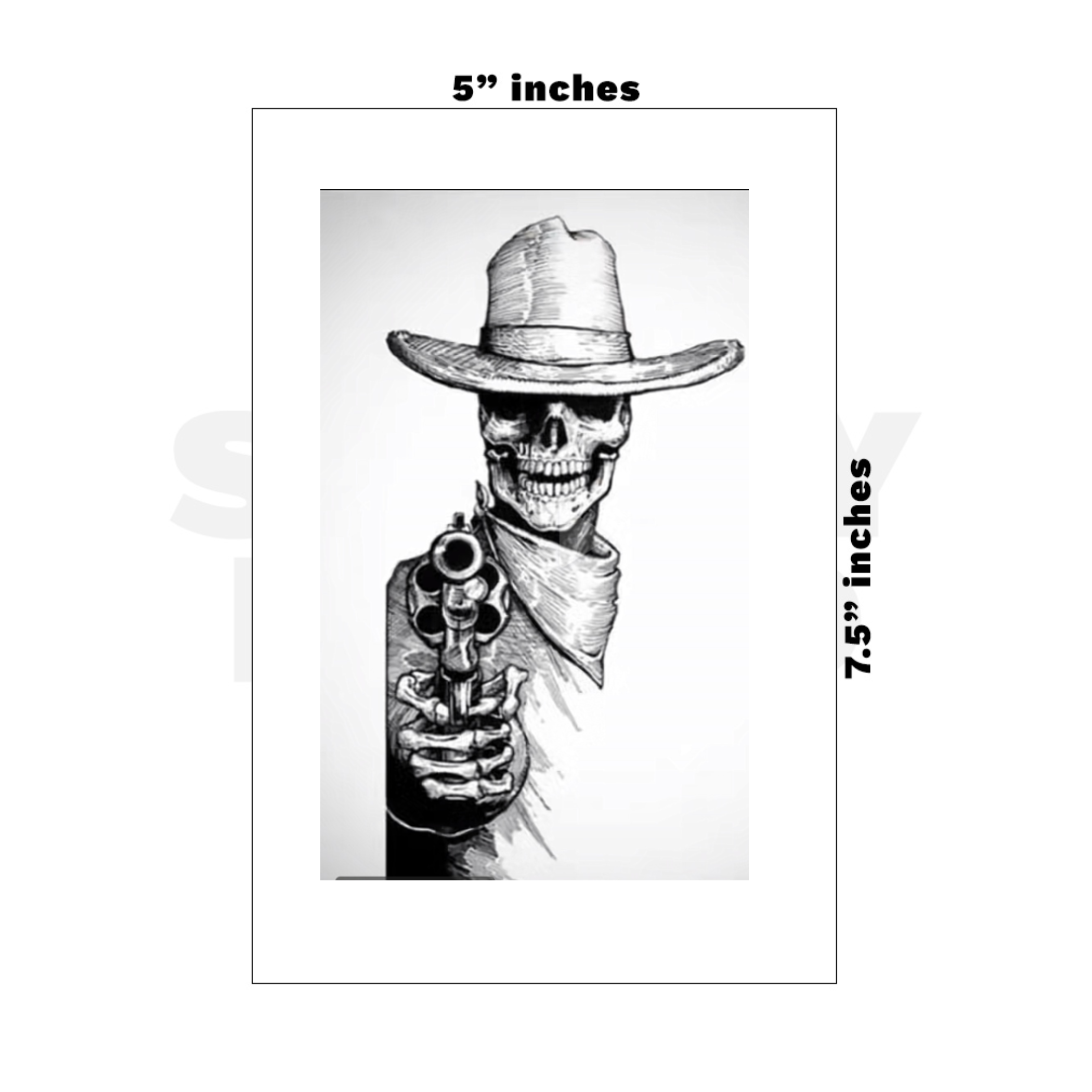 Custom Medium - 5in x 7.5in