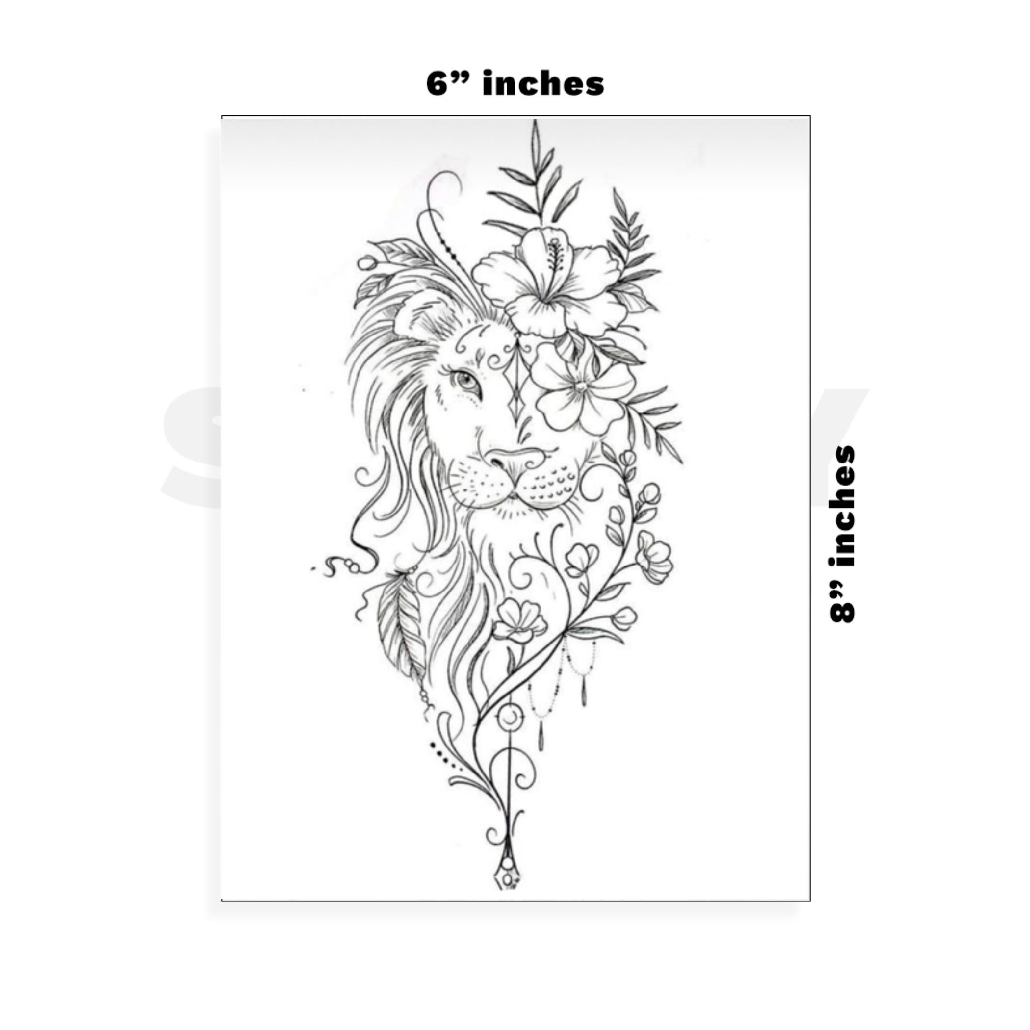 Custom Large - 6in x 8.5in