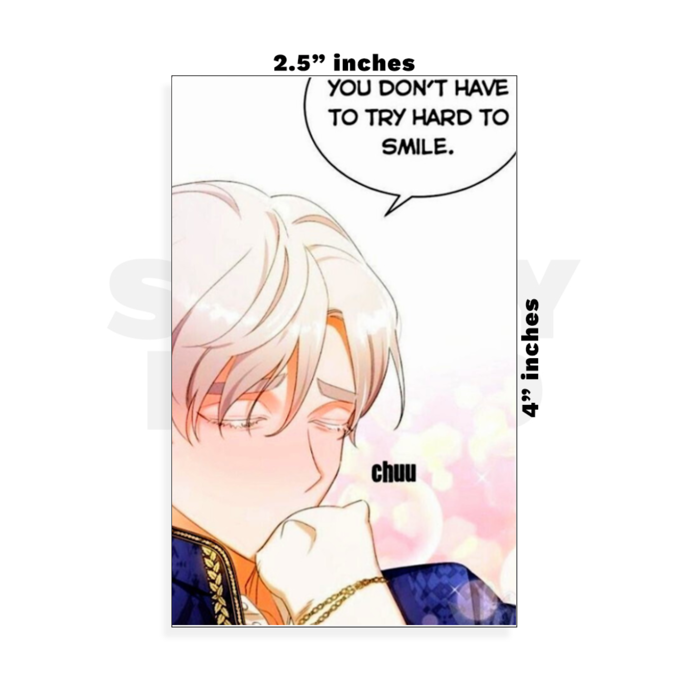 Custom Small - 2.5in x 4in