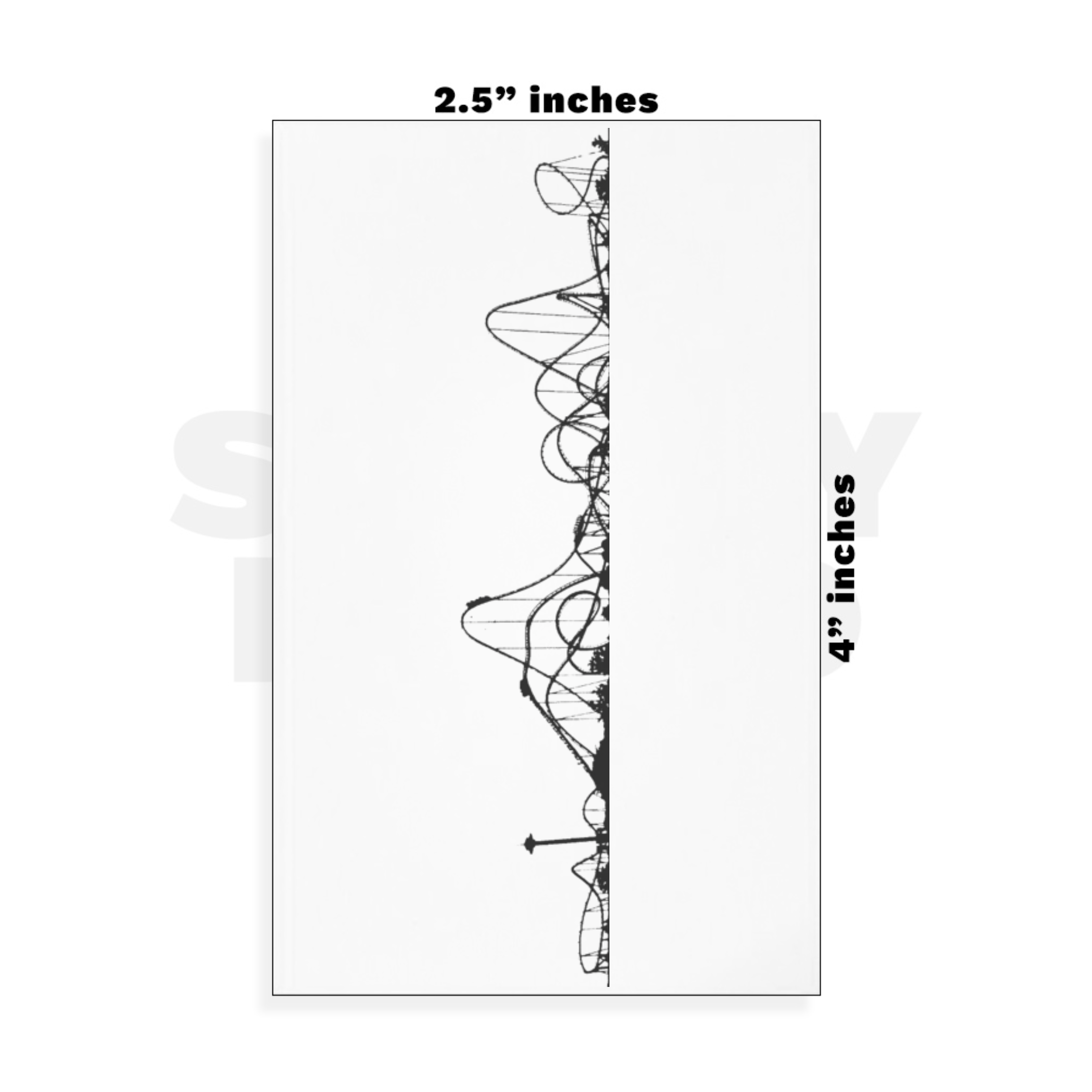 Custom Small - 2.5in x 4in