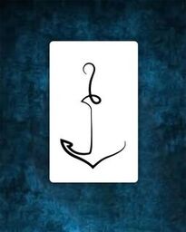 Minimal Anchor Tattoo - Semi Permanent