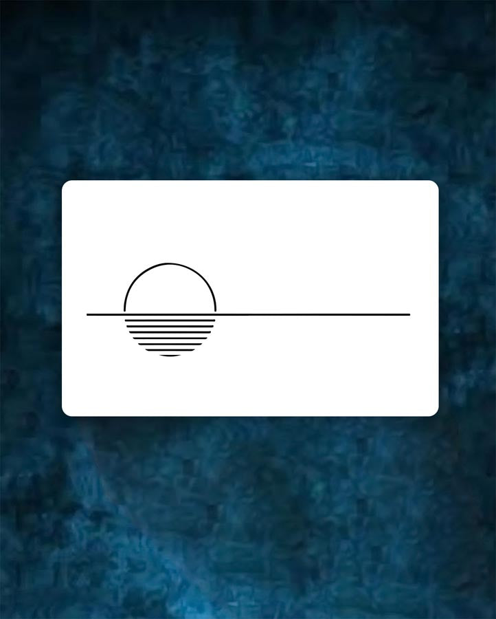 Minimal Sunset Tattoo