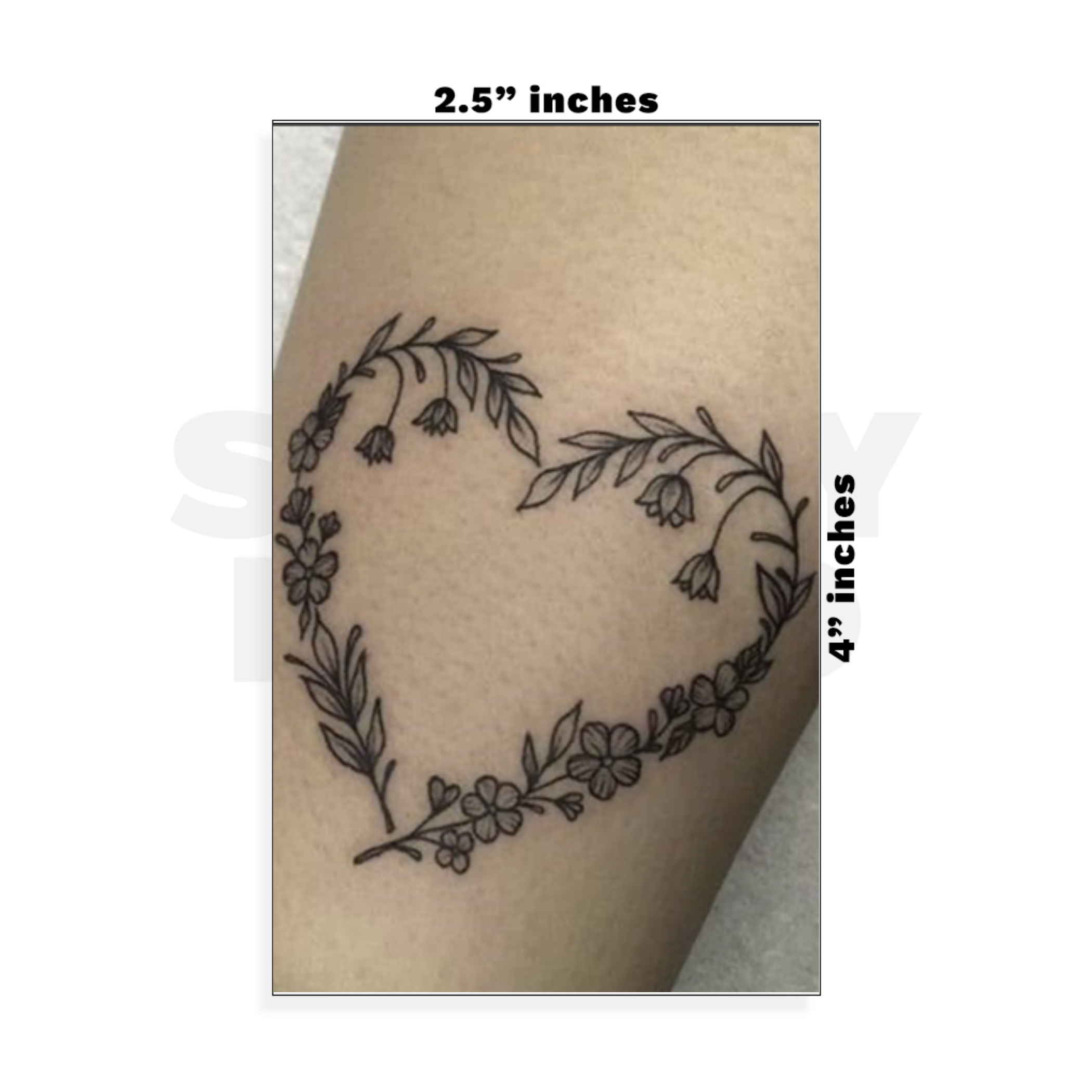 Custom Small - 2.5in x 4in