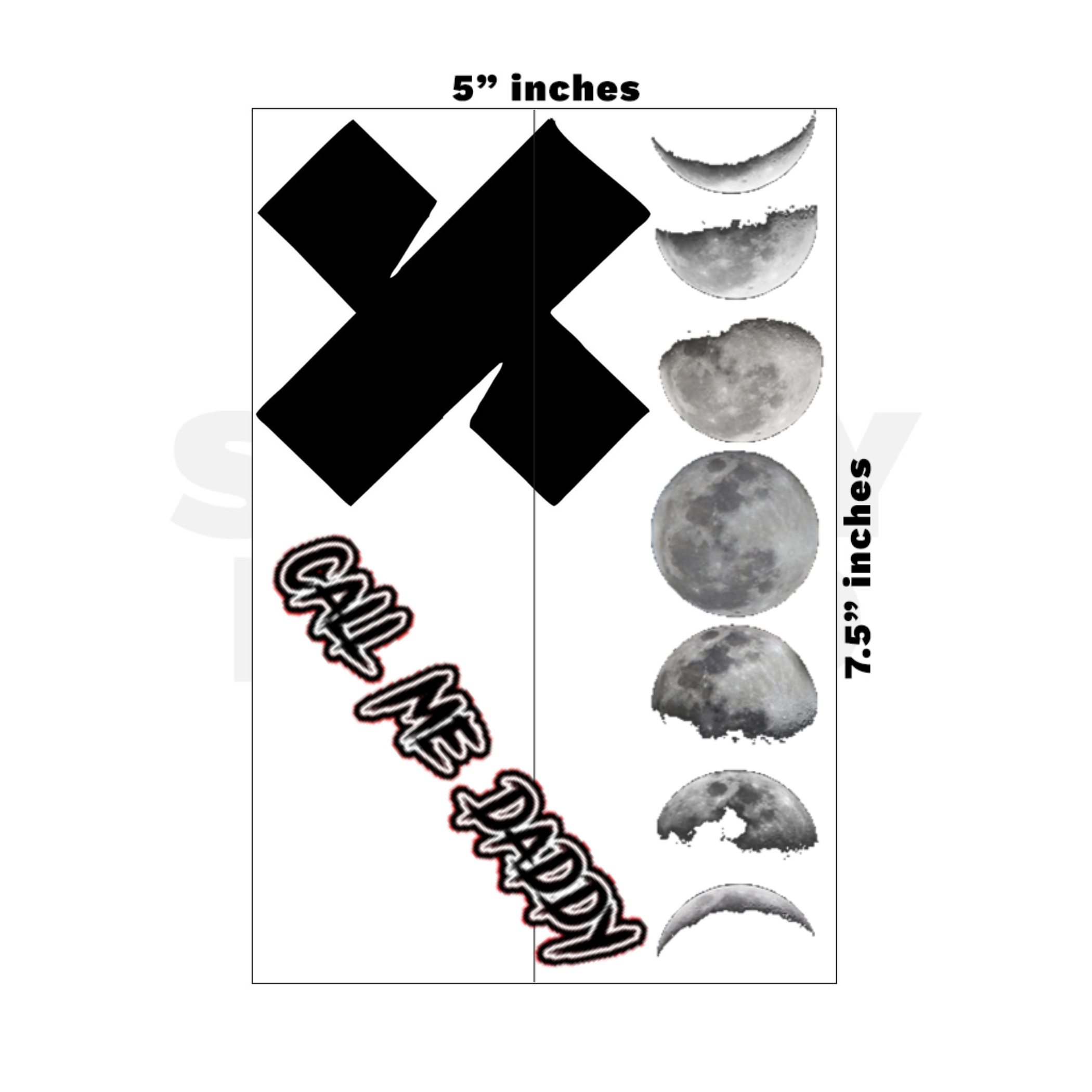 Custom Medium - 5in x 7.5in