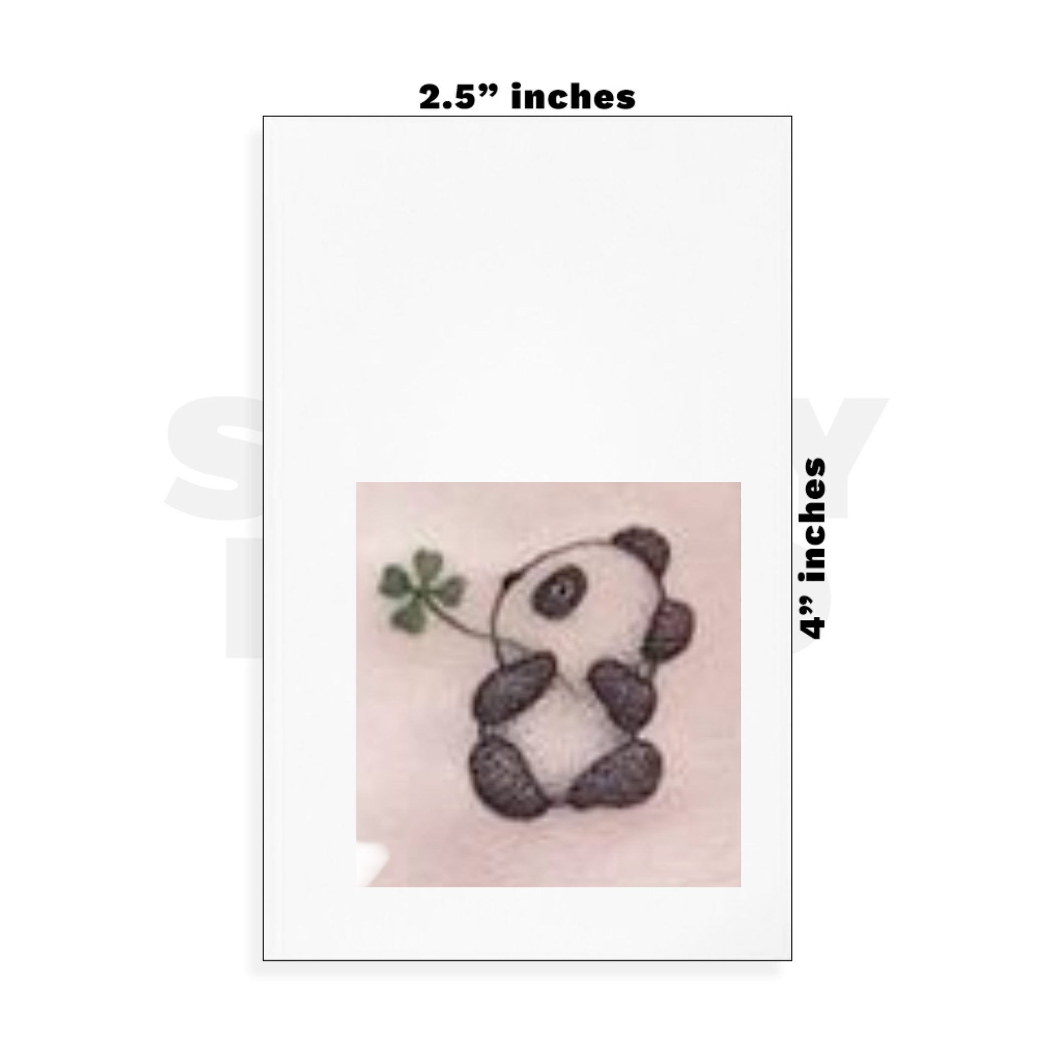 Custom Small - 2.5in x 4in