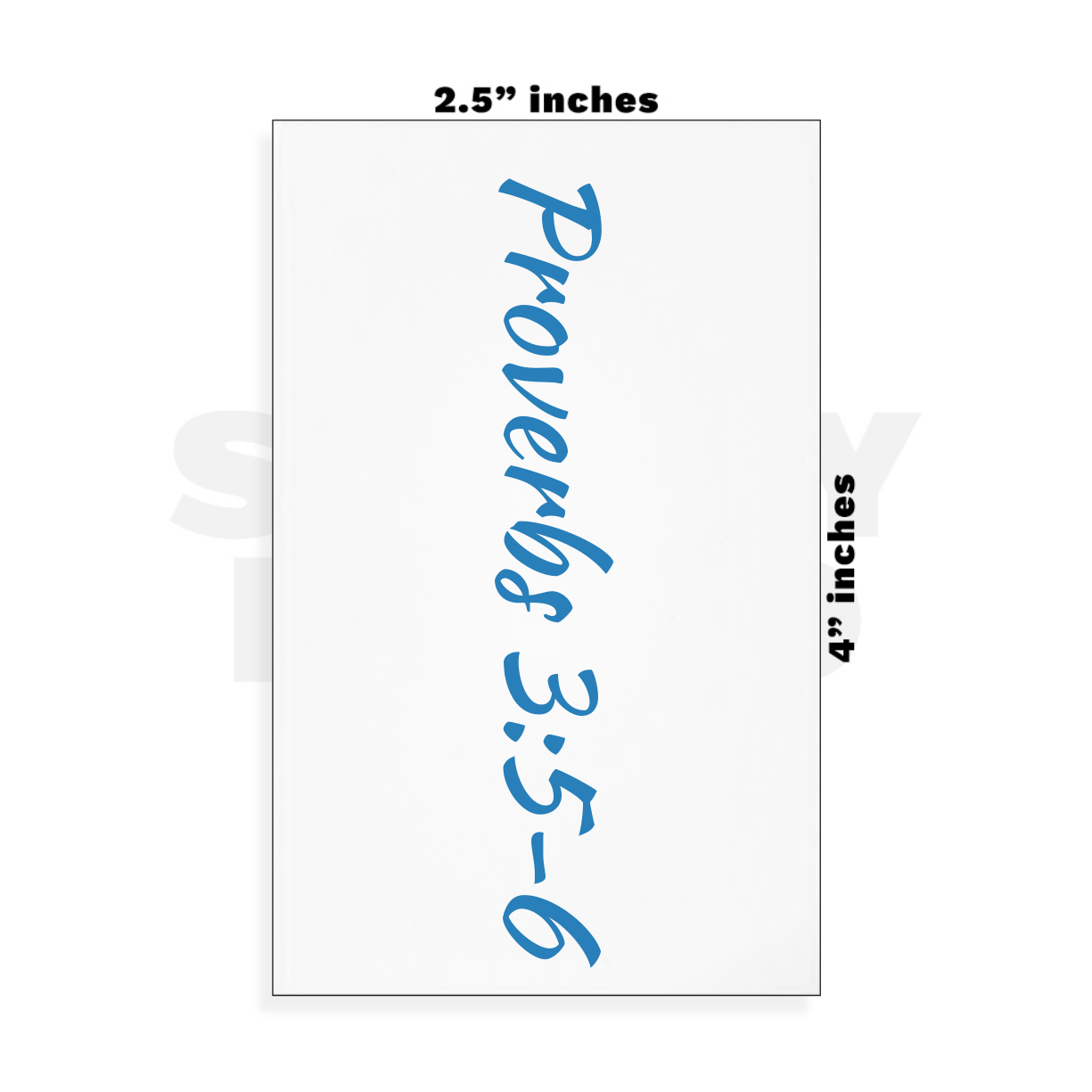 Custom Small - 2.5in x 4in