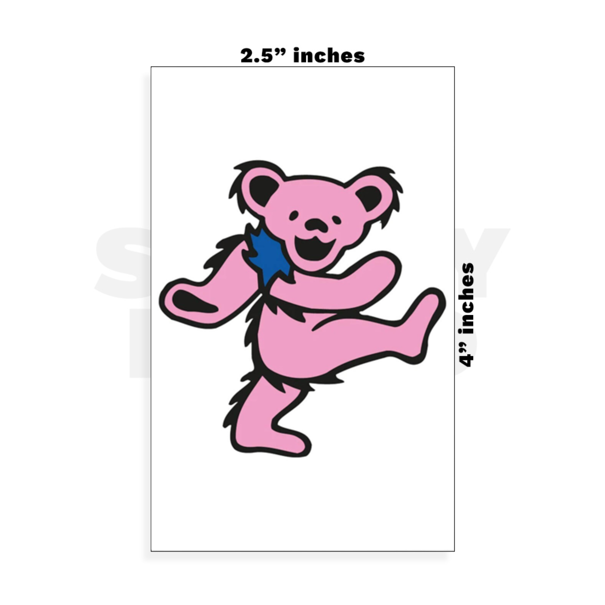 Custom Small - 2.5in x 4in